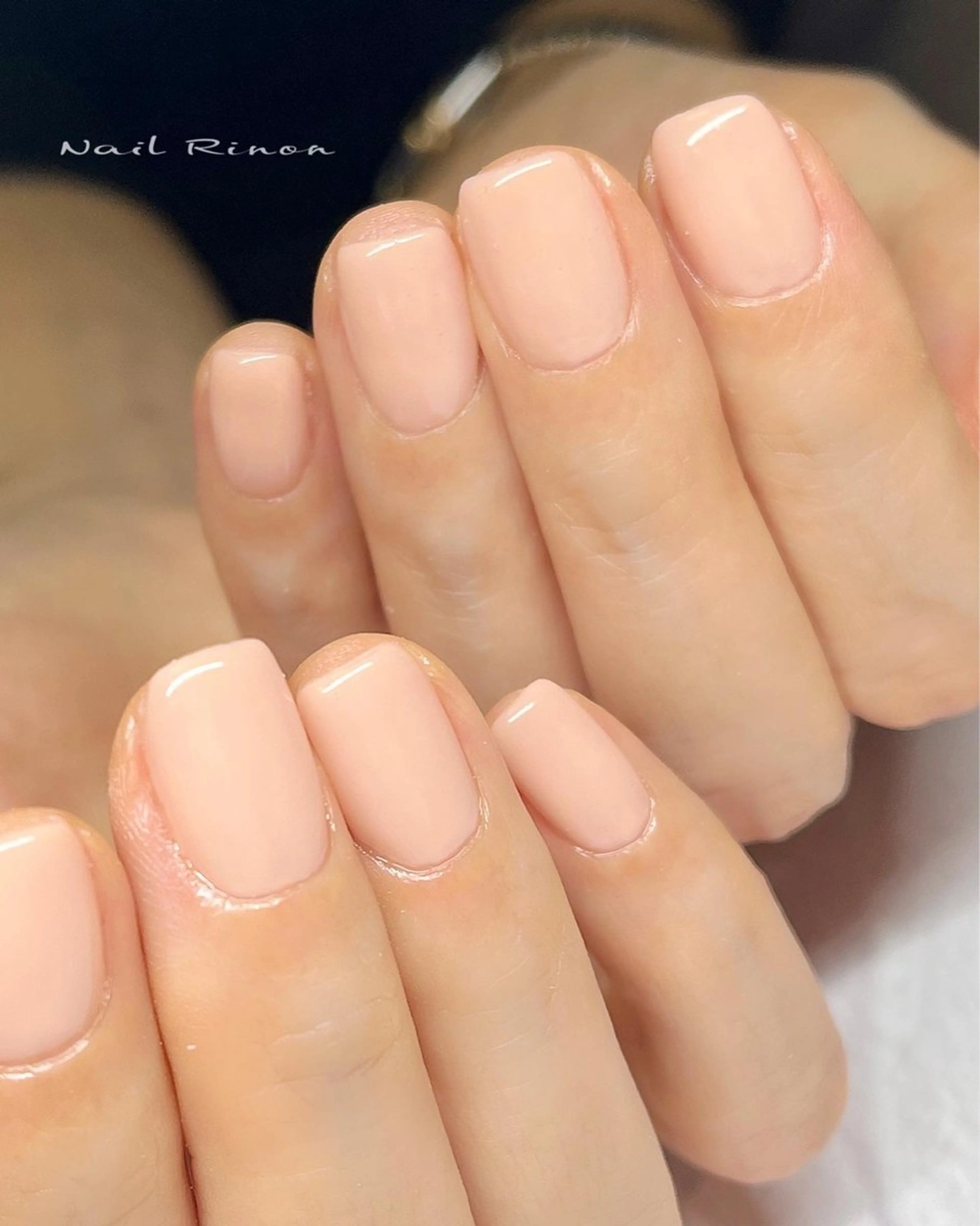 ネイル ワンカラーネイル ハンドネイル Nail Rinonのネイルデザイン
