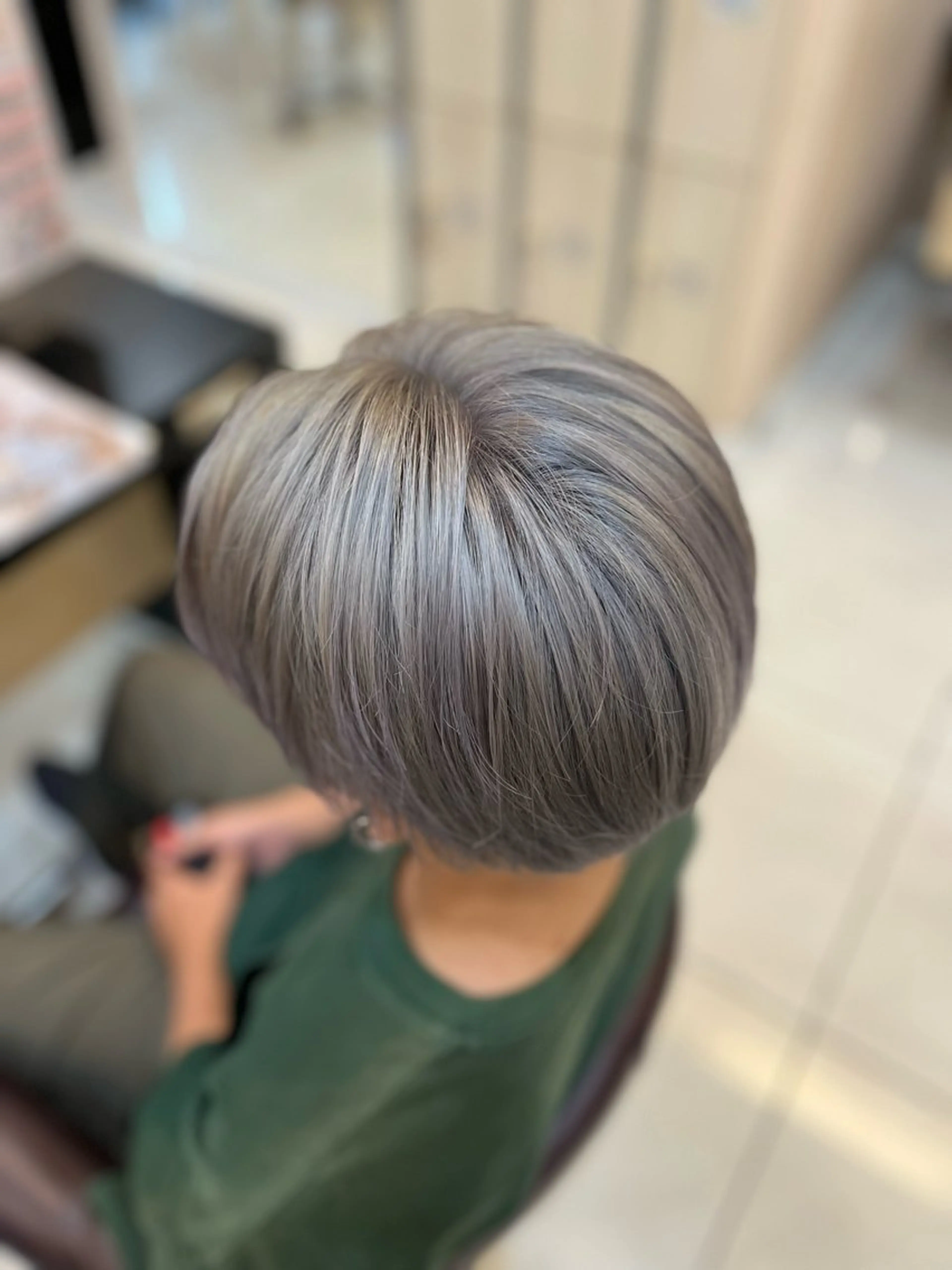 ショート カラー メンズ ヘアカラー トータルビューティー K:R鶴川のヘアスタイル