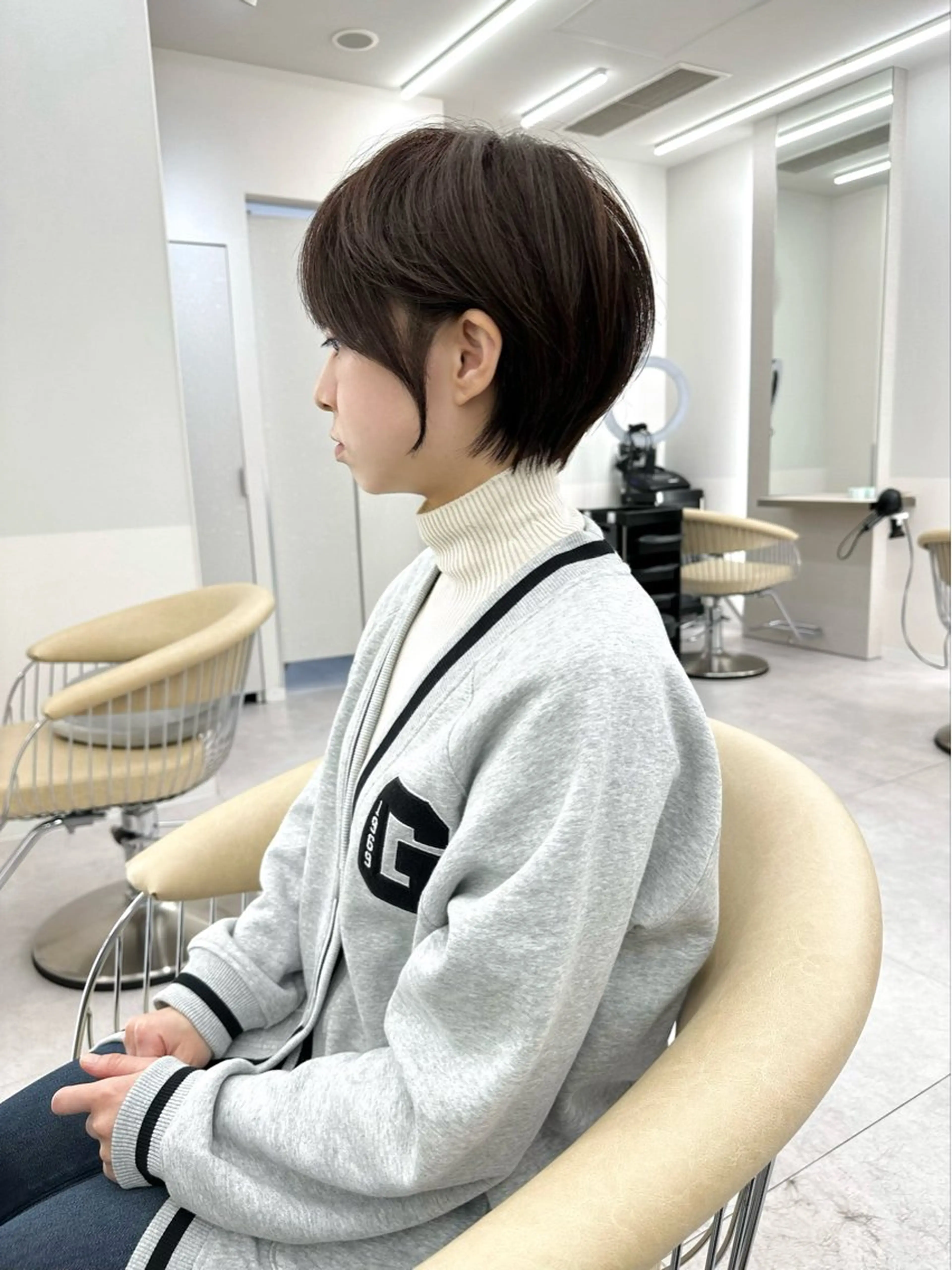 ショート くびれヘア ショートヘア Eleanor spa&treatment 博多 ANNEX所属・川野 裕明のヘアスタイル