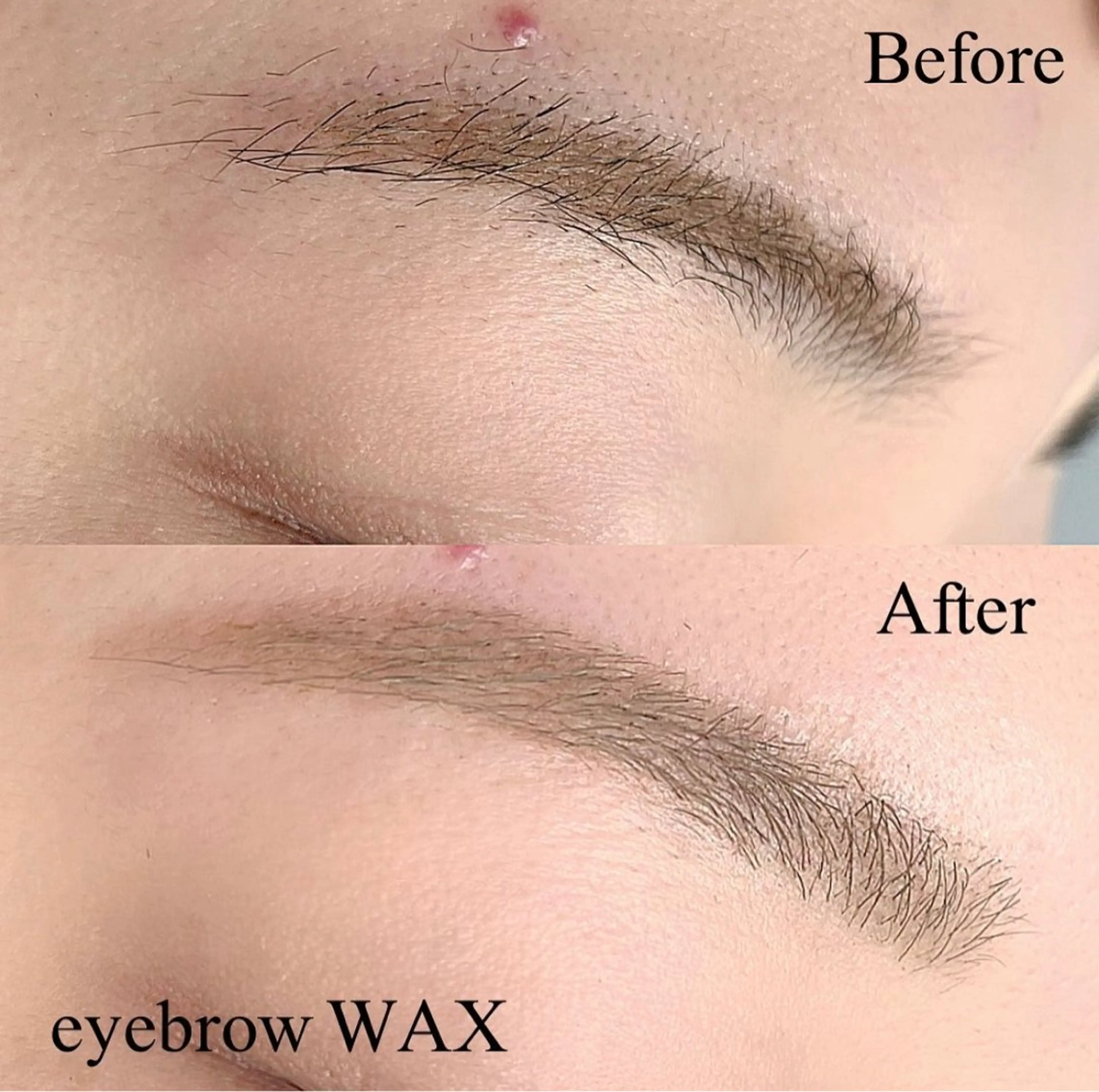 眉毛ワックス脱毛（デザイン込み）の写真