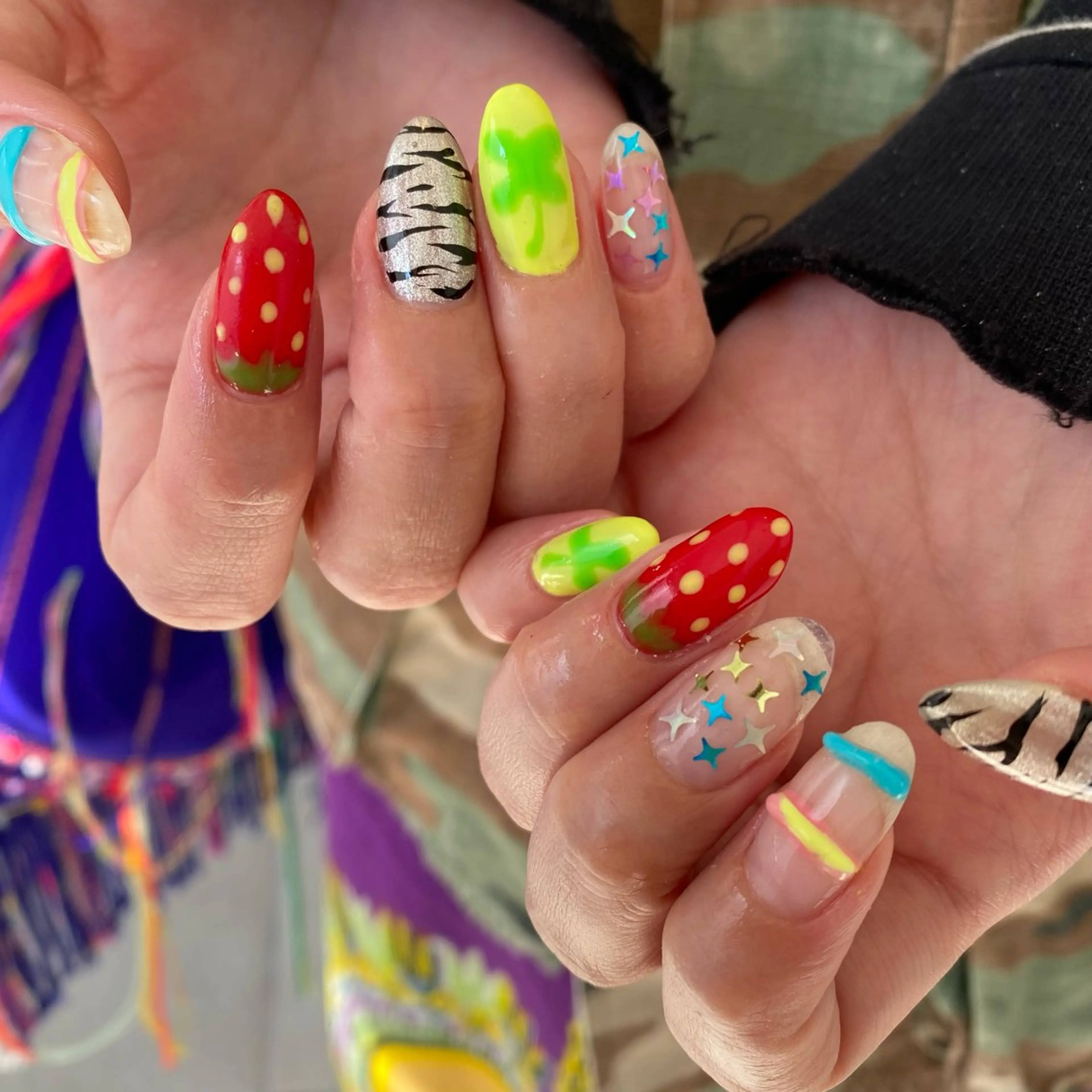 ネイル ハンドネイル フットネイル nano/きもかわ nail🐬🫧のネイルデザイン