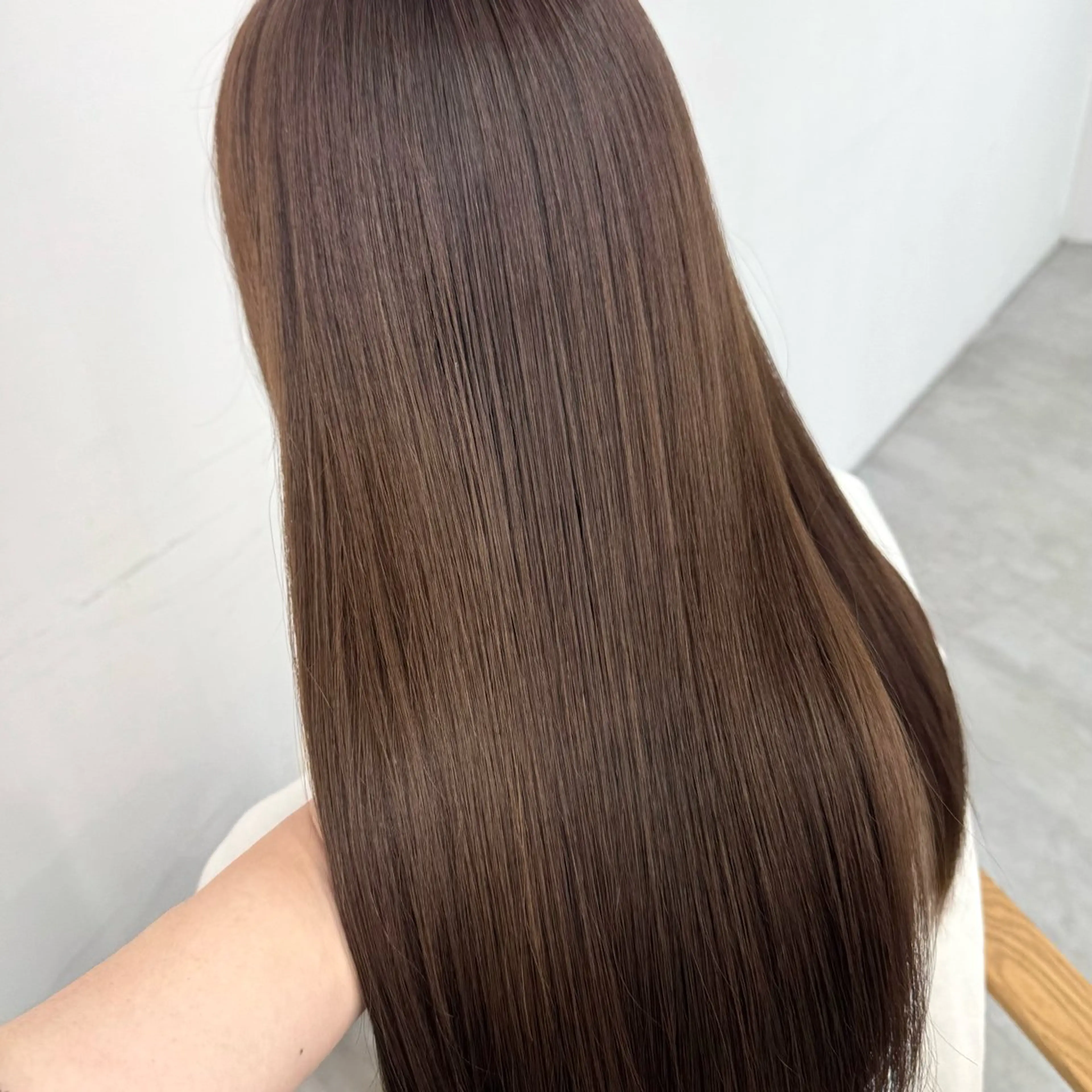 ロング カラー ヘアアレンジ ヘアカラー ブリーチなしカラー /ベージュ/安形翔のヘアスタイル