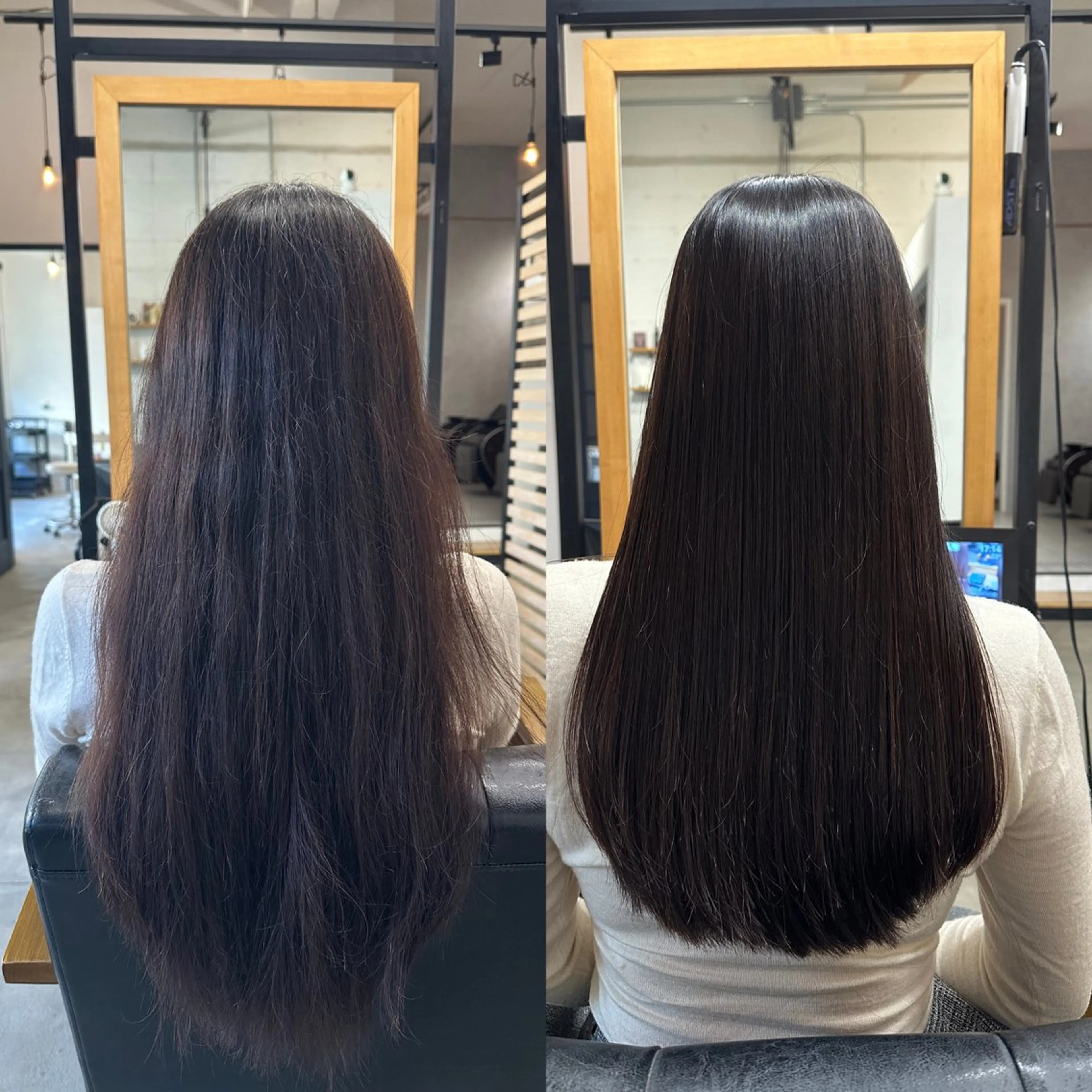 ロング カラー パーマ 🎀髪質改善🎀 平沢🤍のヘアスタイル