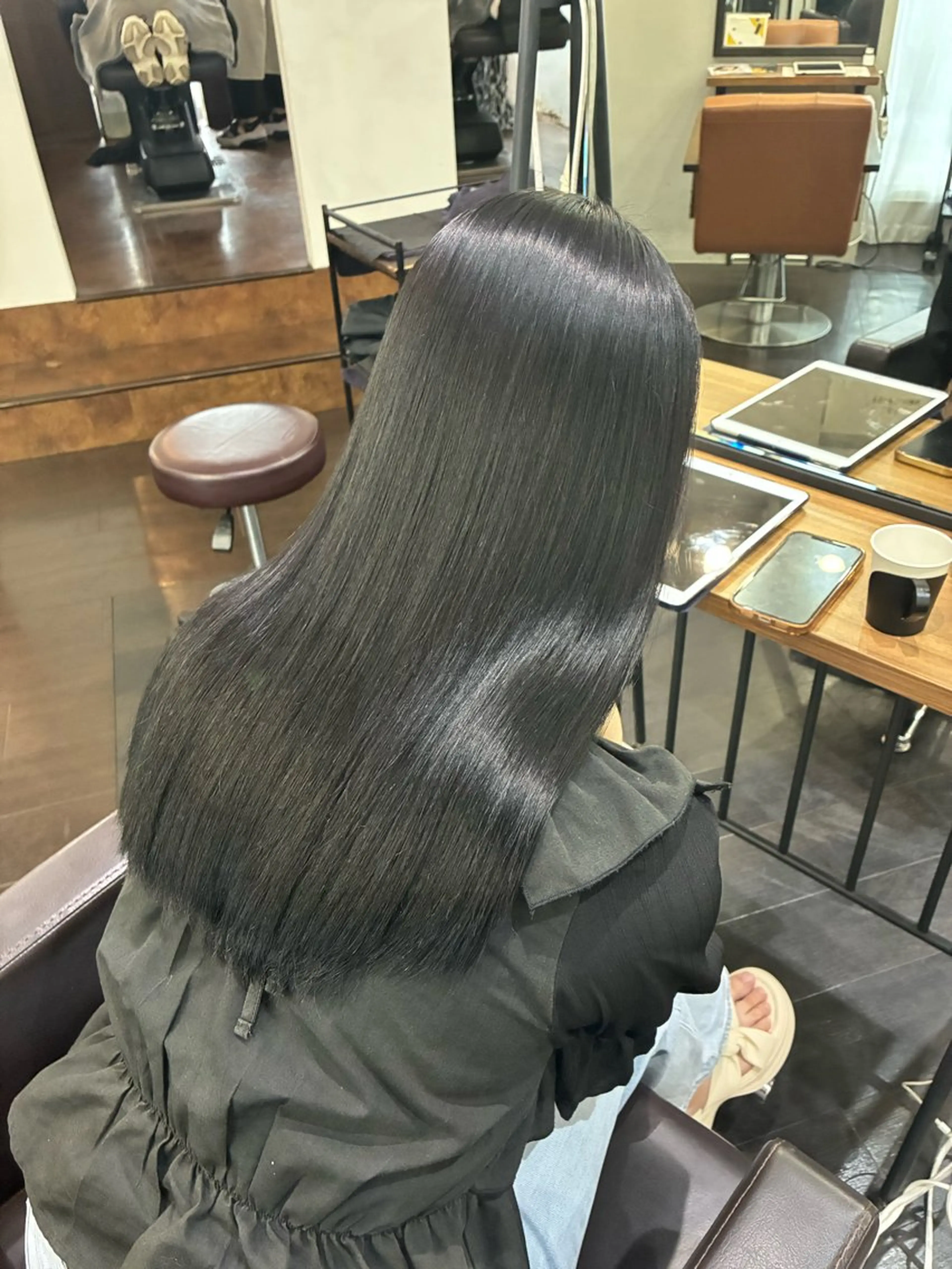 ロング カラー ヘアアレンジ カット ヘアカラー トリートメント ヘッドスパ 🍒ᩚ名駅/艶髪 縮毛矯正/あゆ🍒ᩚのヘアスタイル