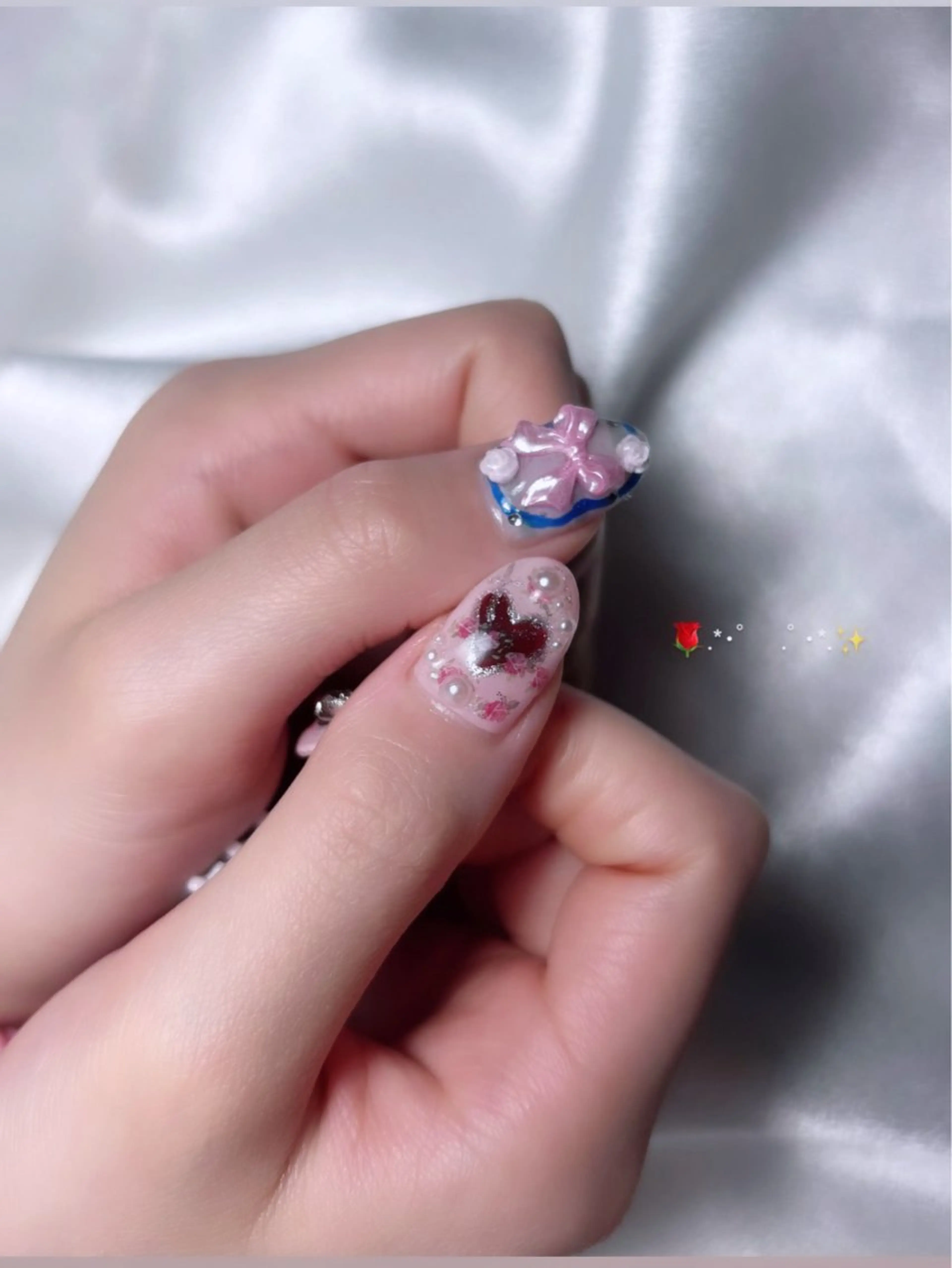 ネイル ハンドネイル Nanami ·͜·ꔛ‬ෆのネイルデザイン