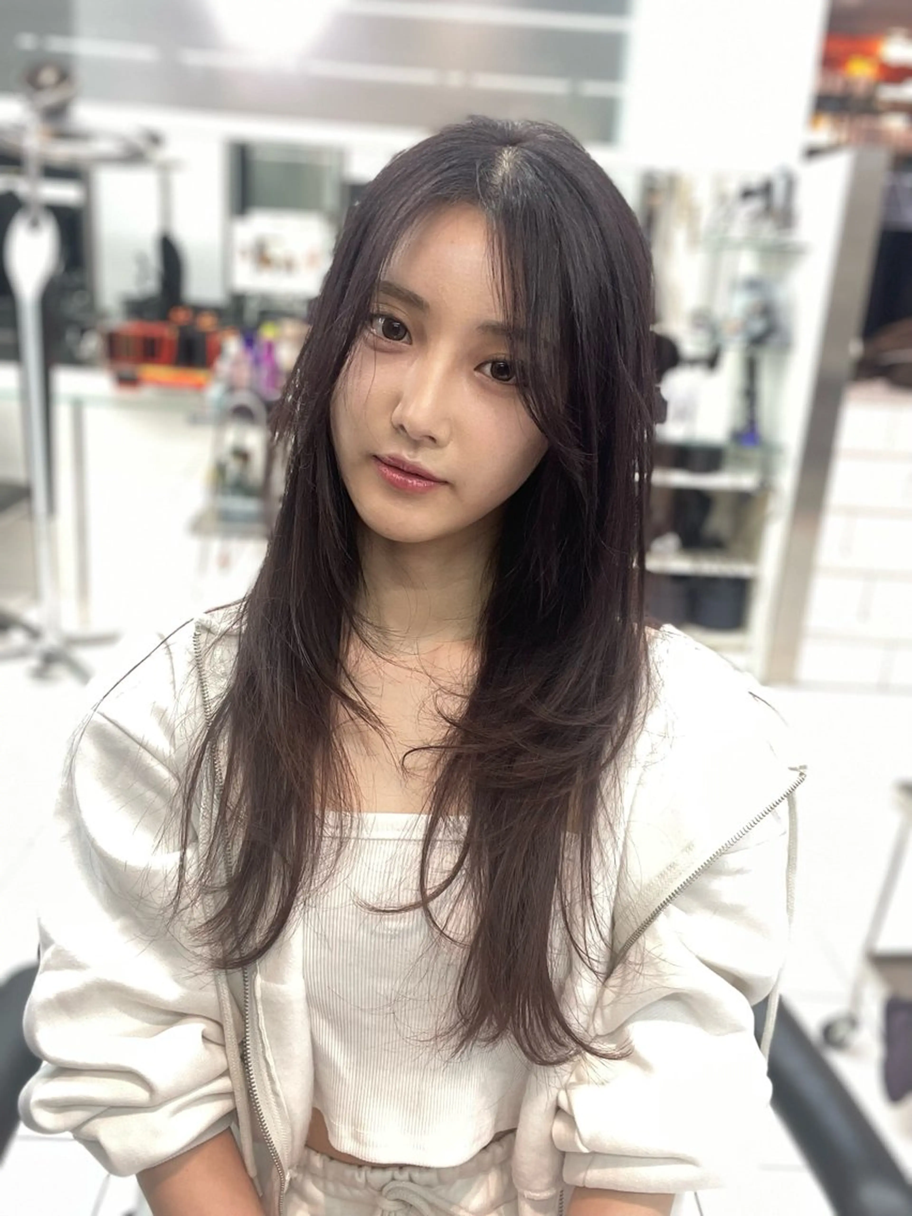 ロング カット ヘアカラー トリートメント レイヤーカット/ 堀匠吾のヘアスタイル