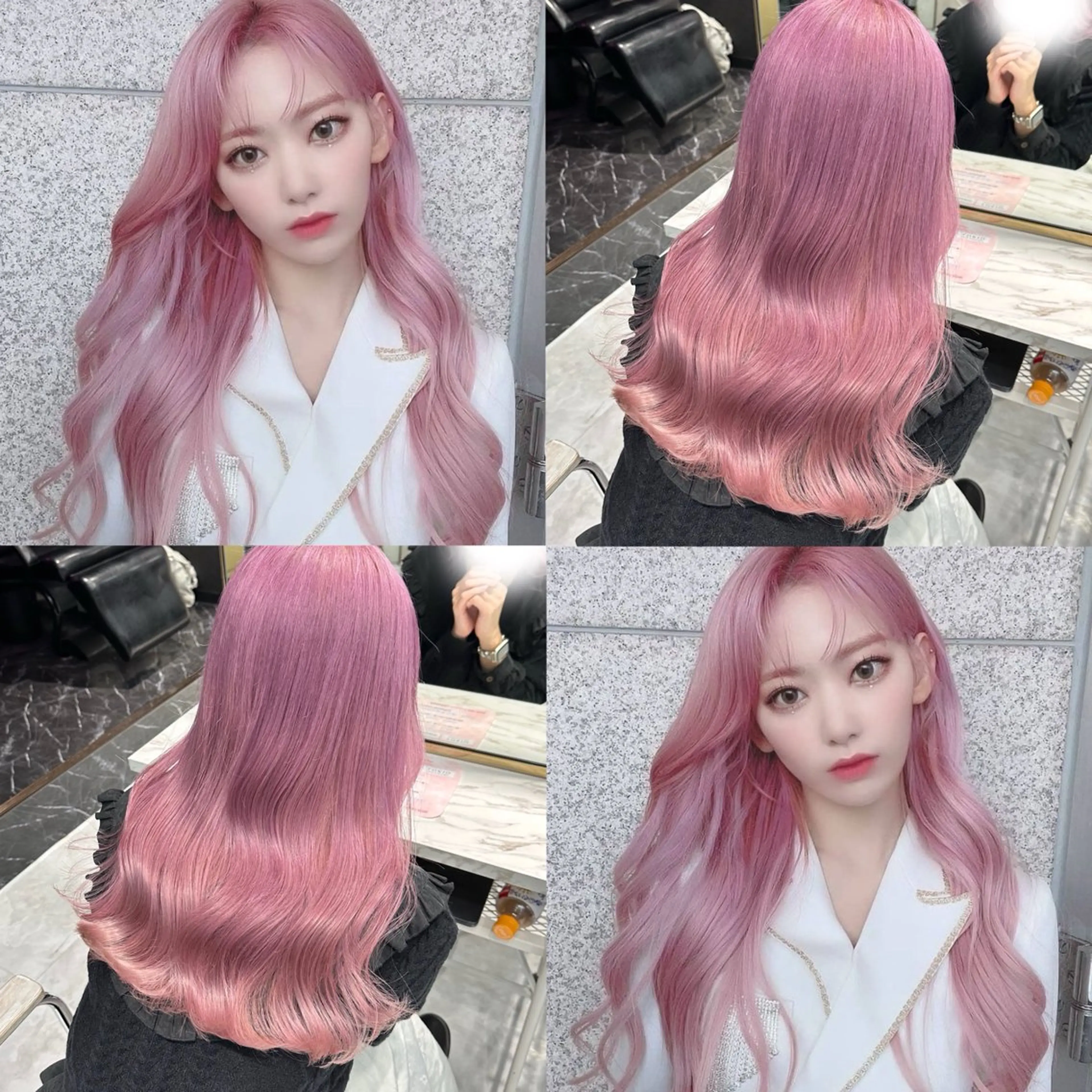 ロング カラー ヘアアレンジ キッズ 🎀韓国スタイル YURINA🎀のヘアスタイル