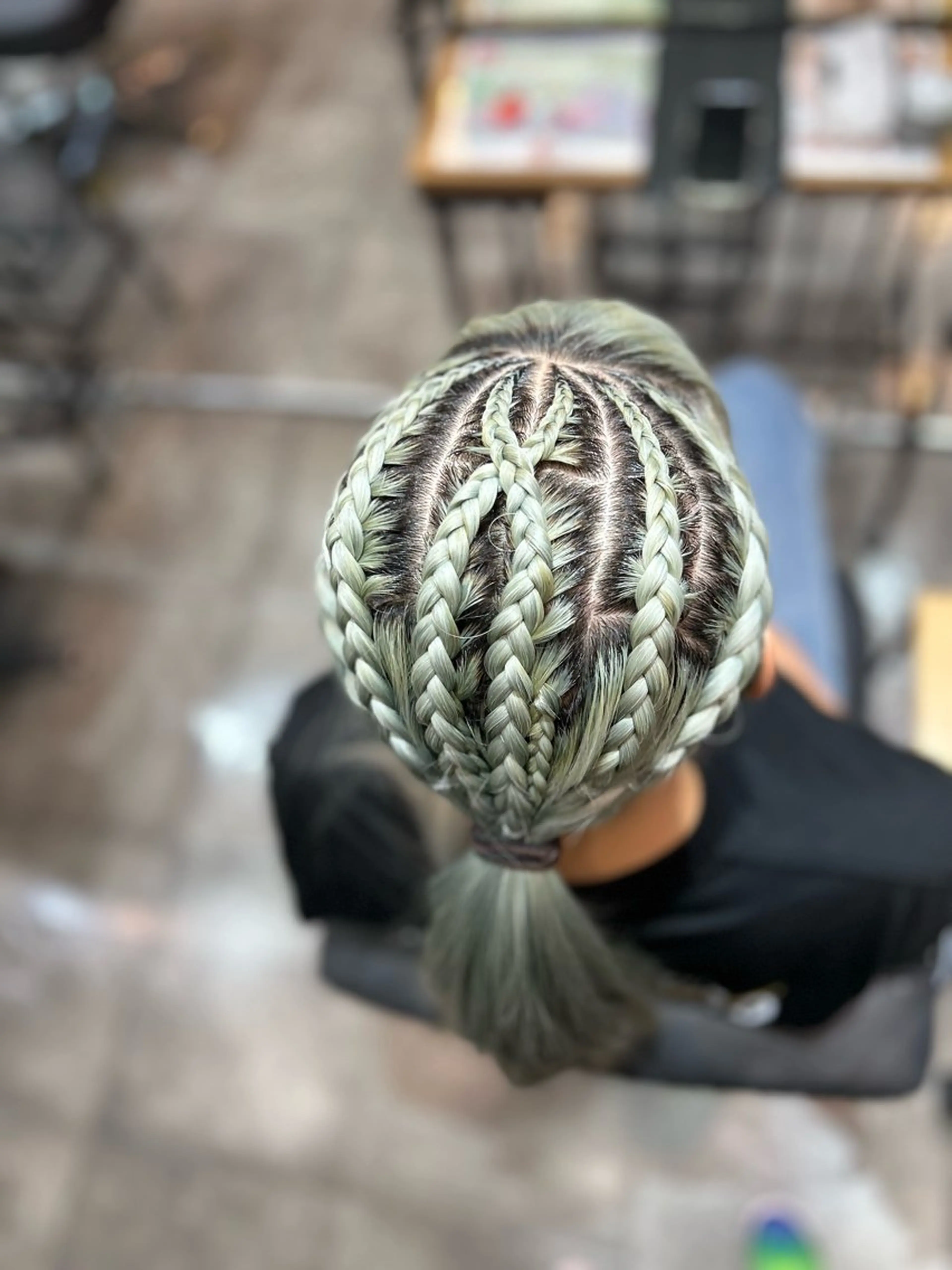 ロング ヘアアレンジ ブラックヘア🧜‍♂ 😈itsuki👿のヘアスタイル