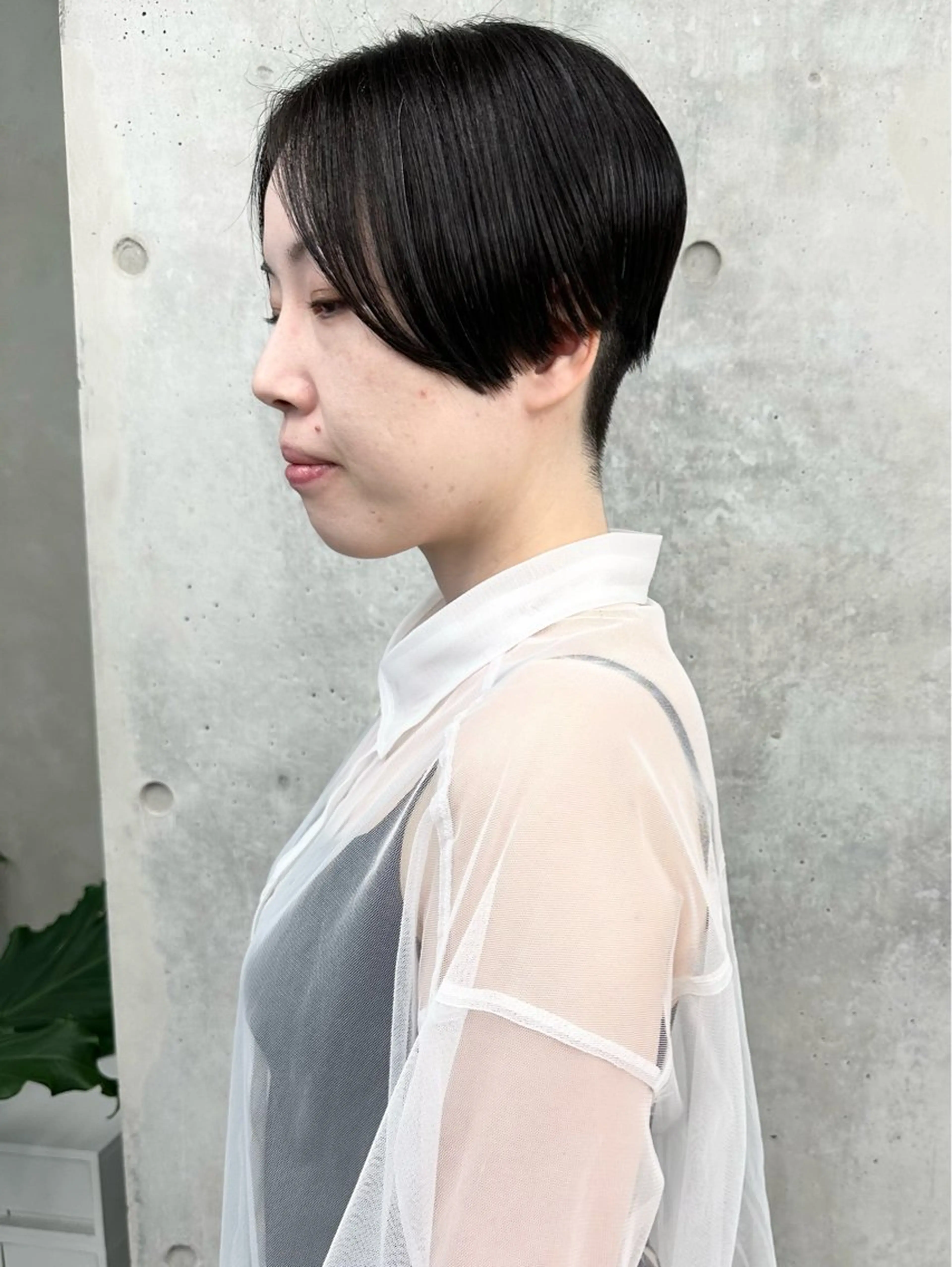 ショート カット ヘッドスパ 小顔ボブ/お悩み解決 /ボブパーマ/とういのヘアスタイル