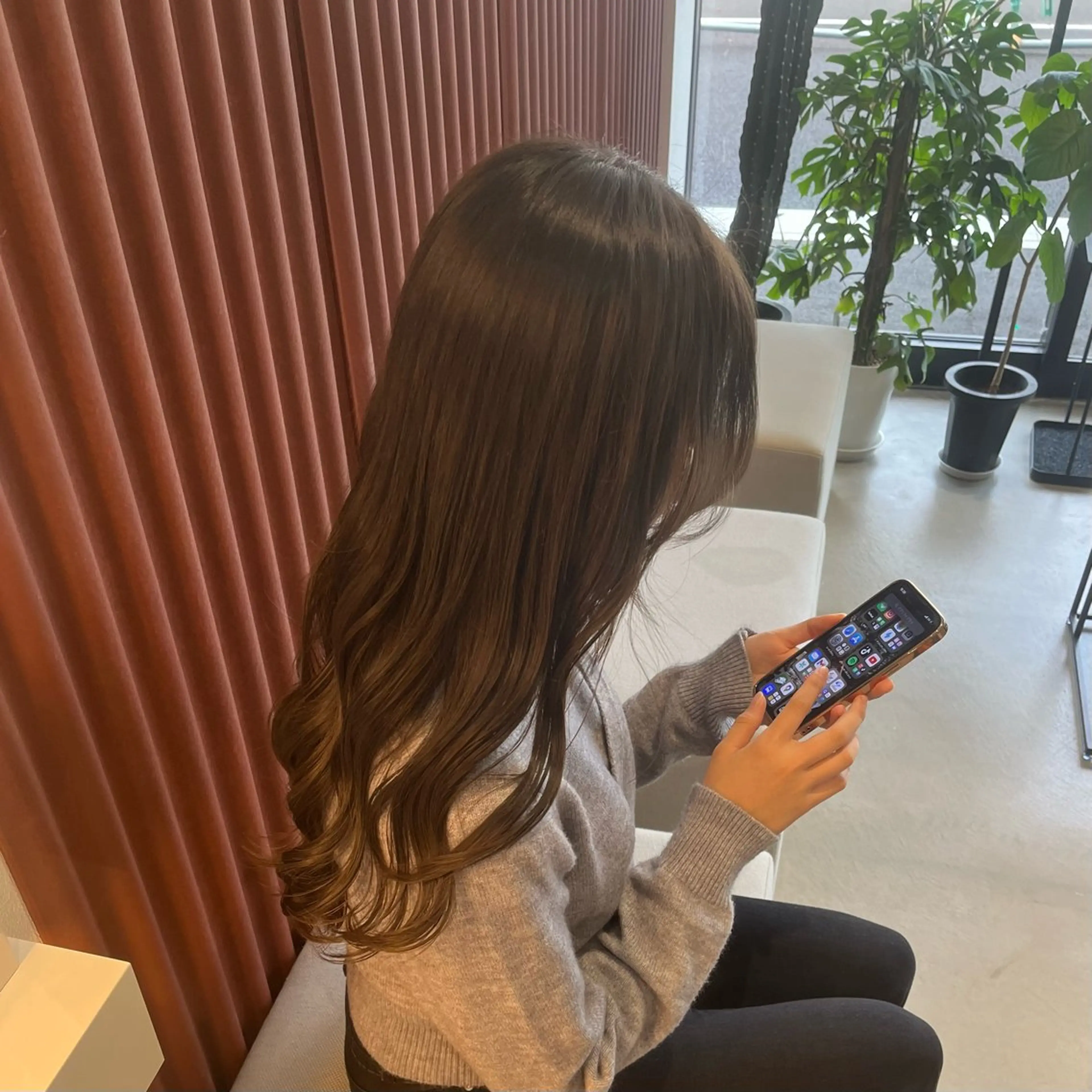 ヘアカラー+ marbb𓂃🫧‪マイクロバブルで頭皮もスッキリサラサラ髪に🌼の写真