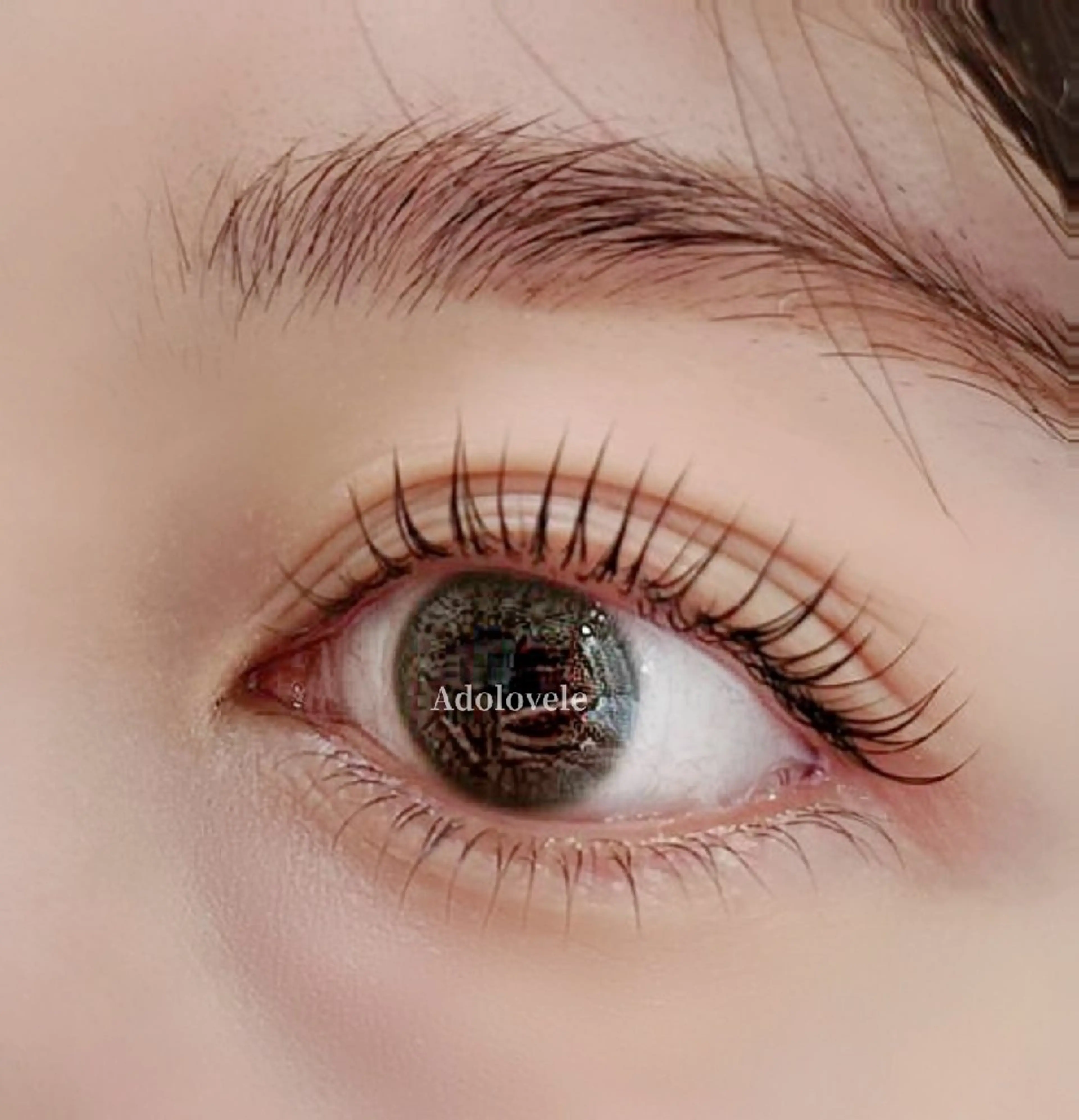 上下まつげパーマの写真