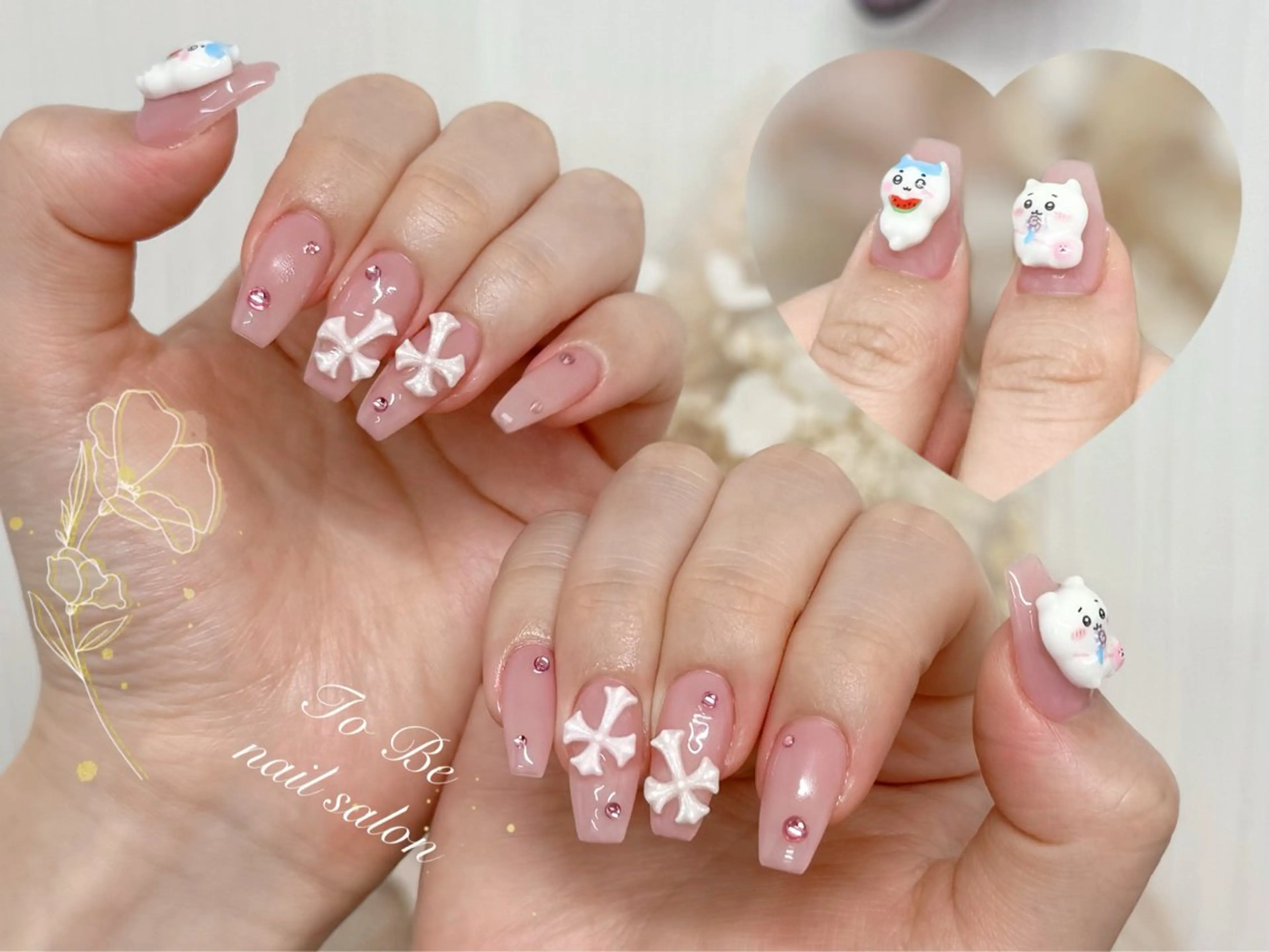 ネイル ハンドネイル Nail Salon To Be珈月のネイルデザイン