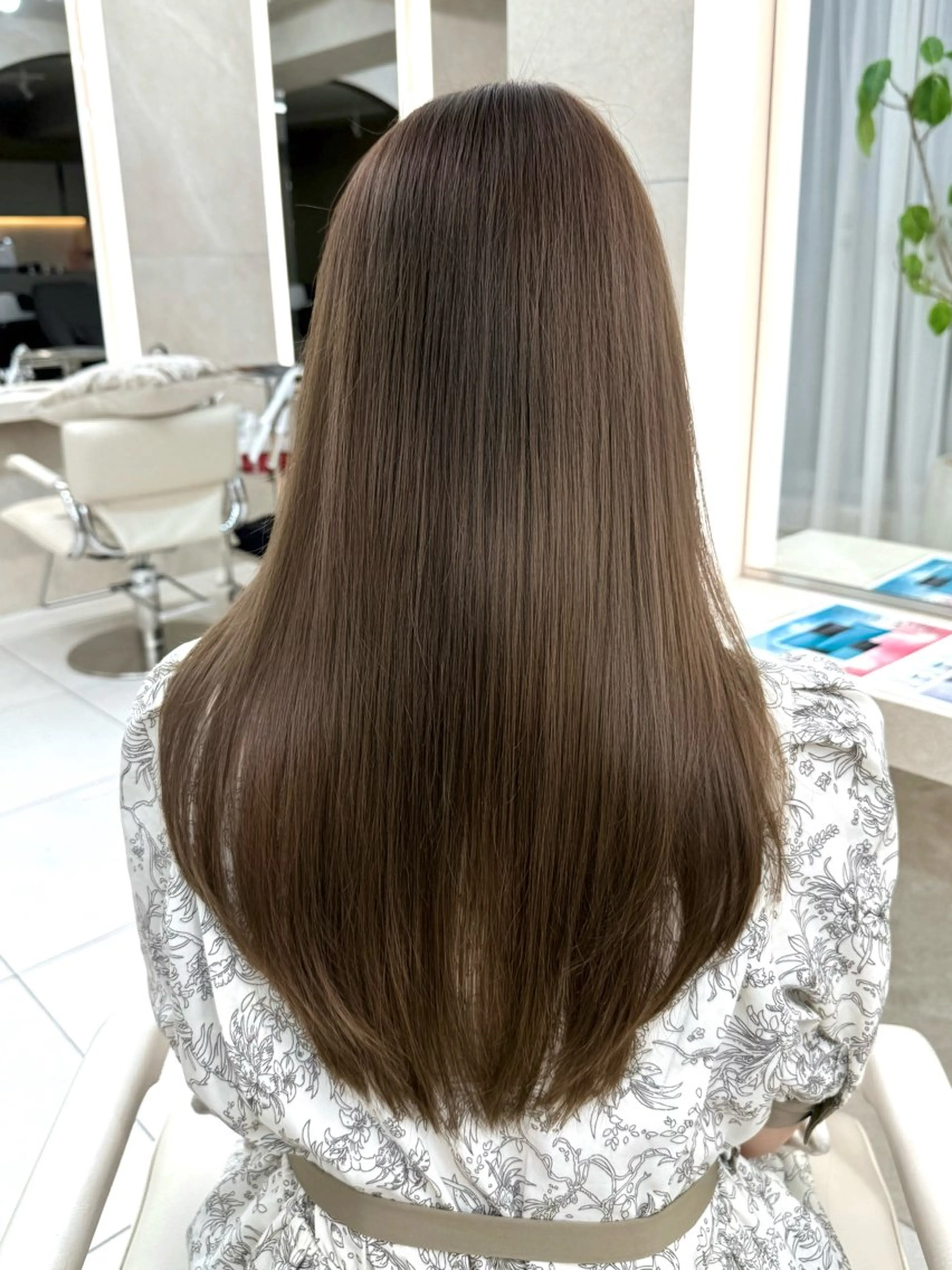 ロング カラー 名古屋/縮毛矯正/ 島原　由璃のヘアスタイル