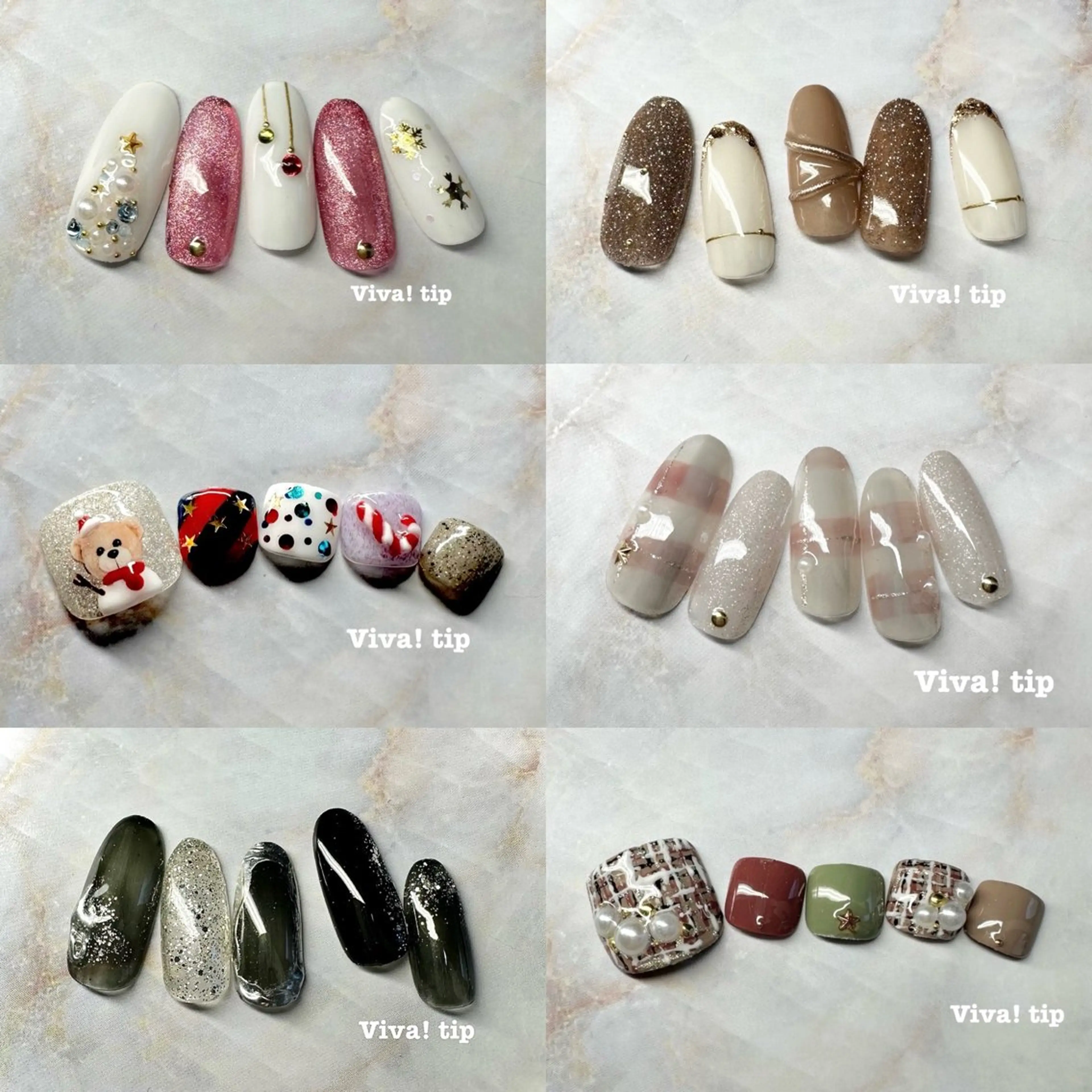 ネイル Viva!tip所属・Viva!tip ビバティップネイルのネイルデザイン