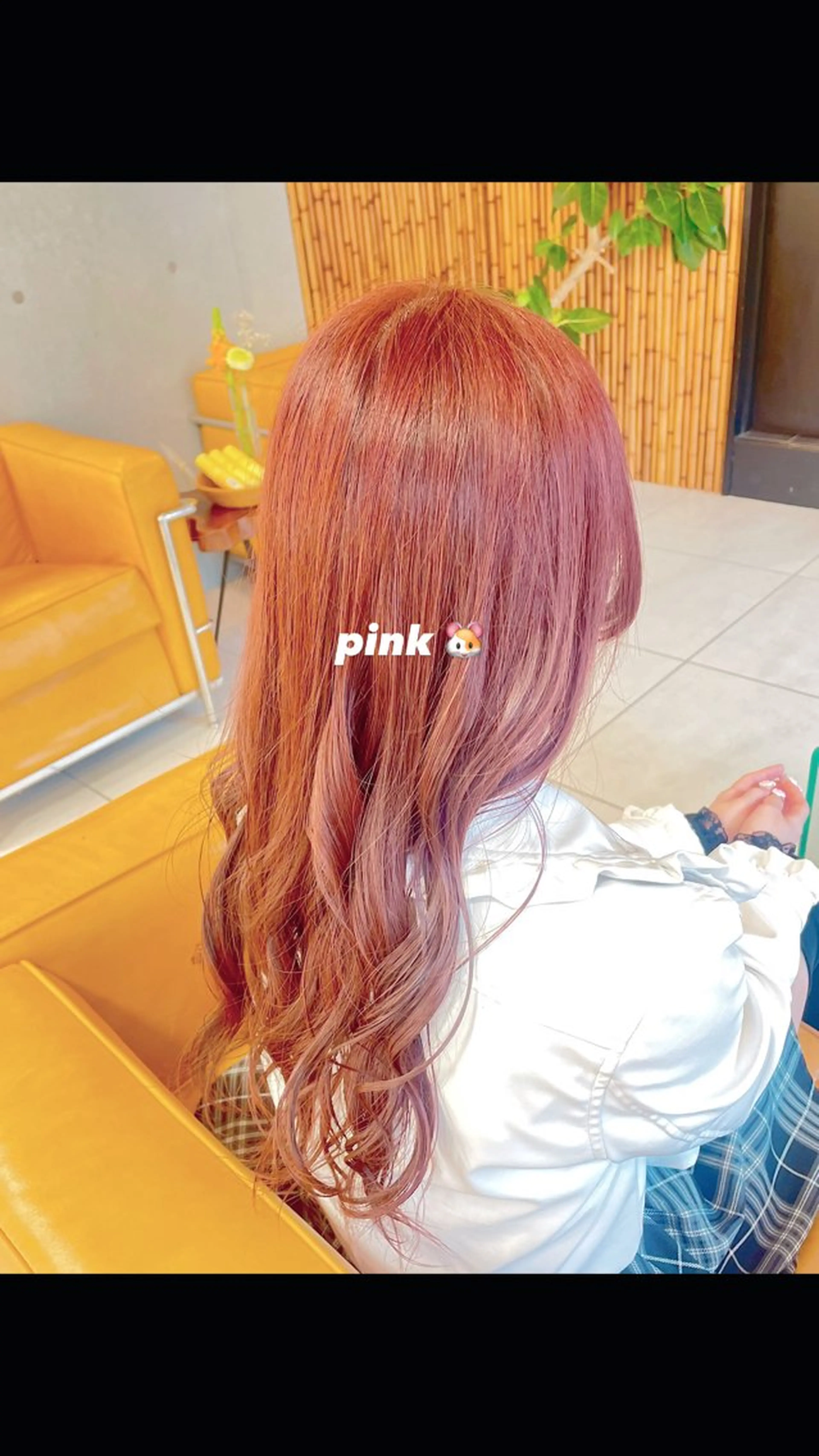 ロング カラー 稲吉 由莉穂のヘアスタイル