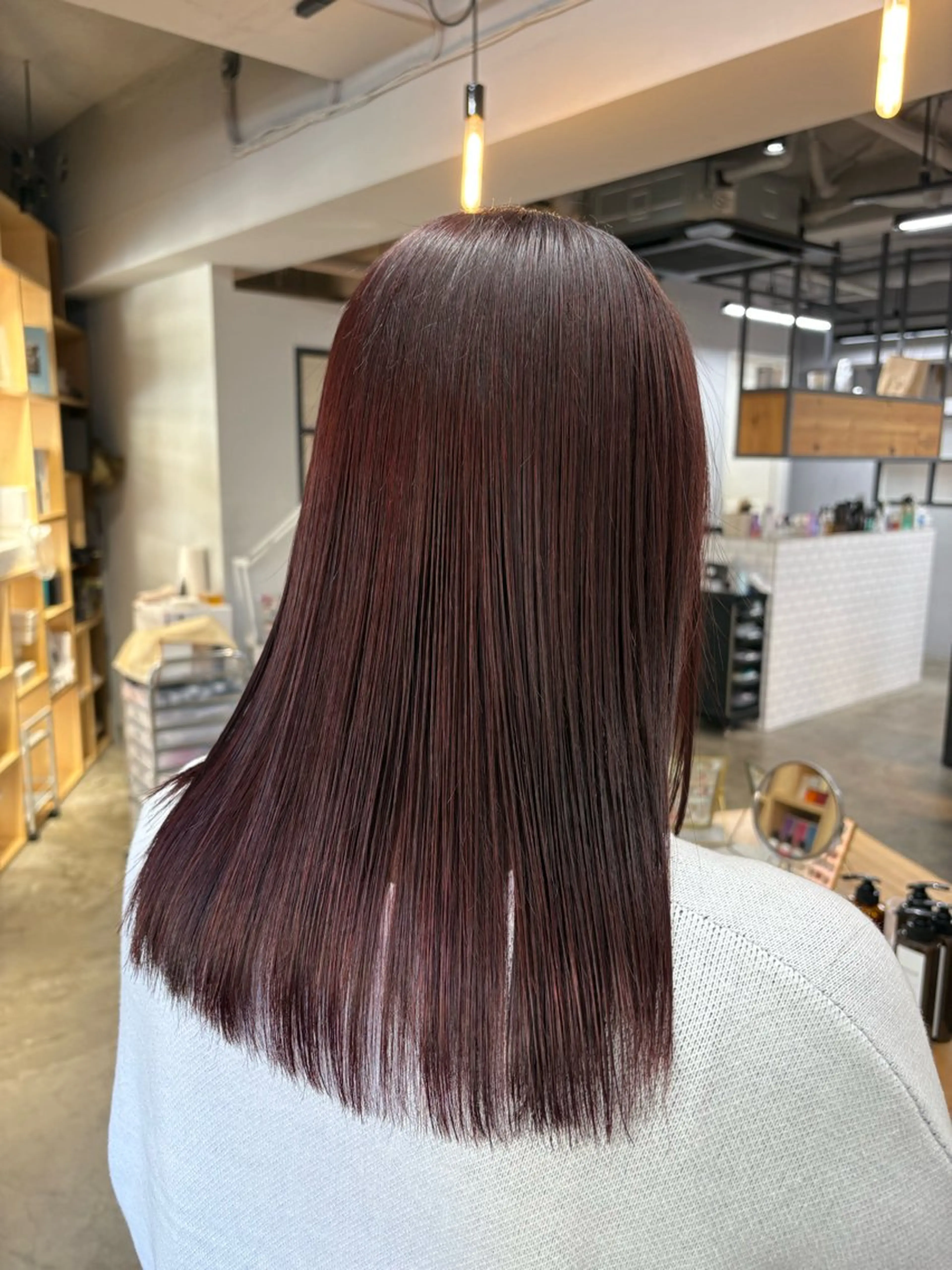 ロング カラー ROCCOeast AKARIのヘアスタイル