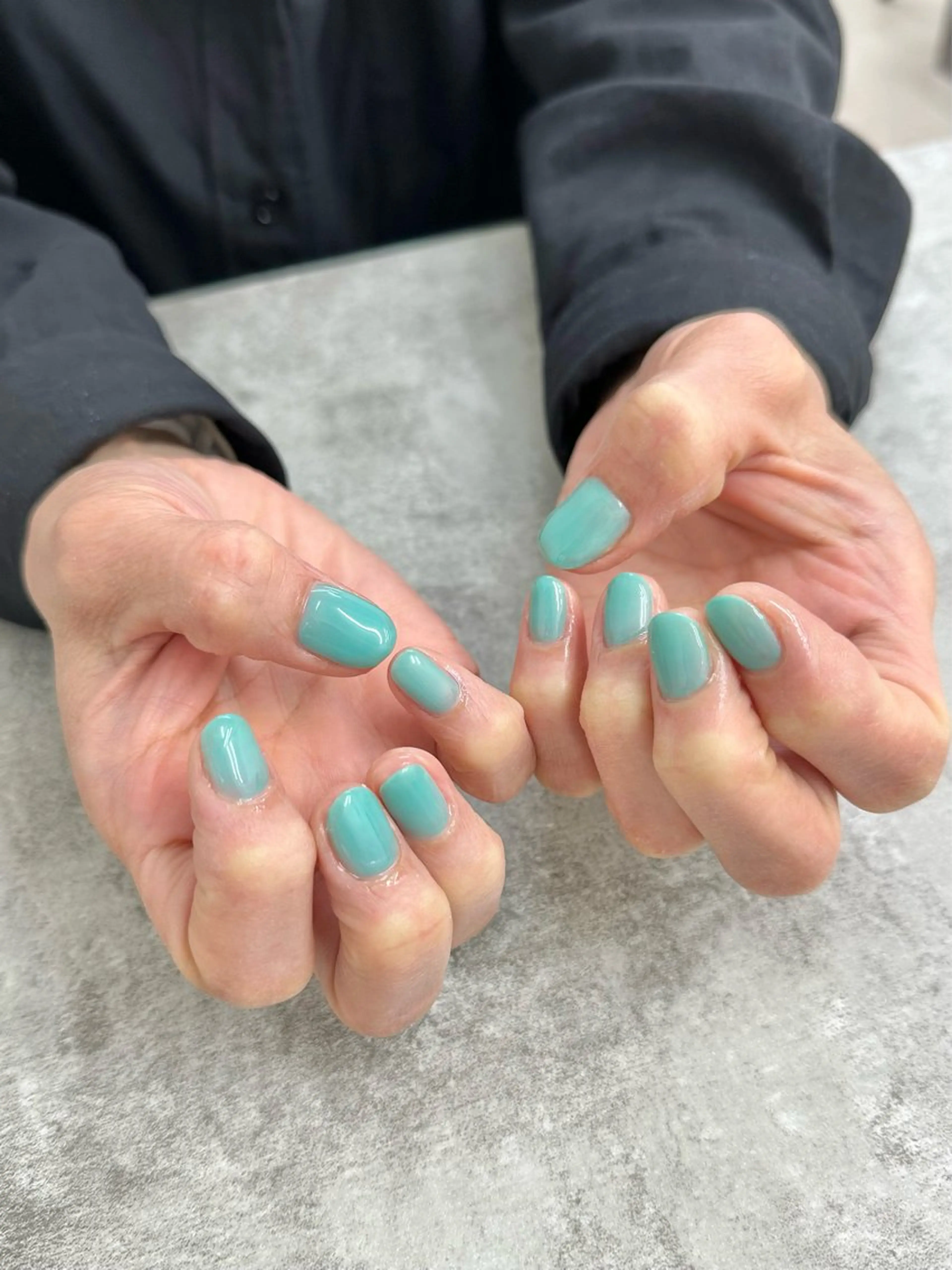 ネイル グリーン Lignal.liit【リグナルリット】所属・Lignalliit KANAKO🦭のネイルデザイン