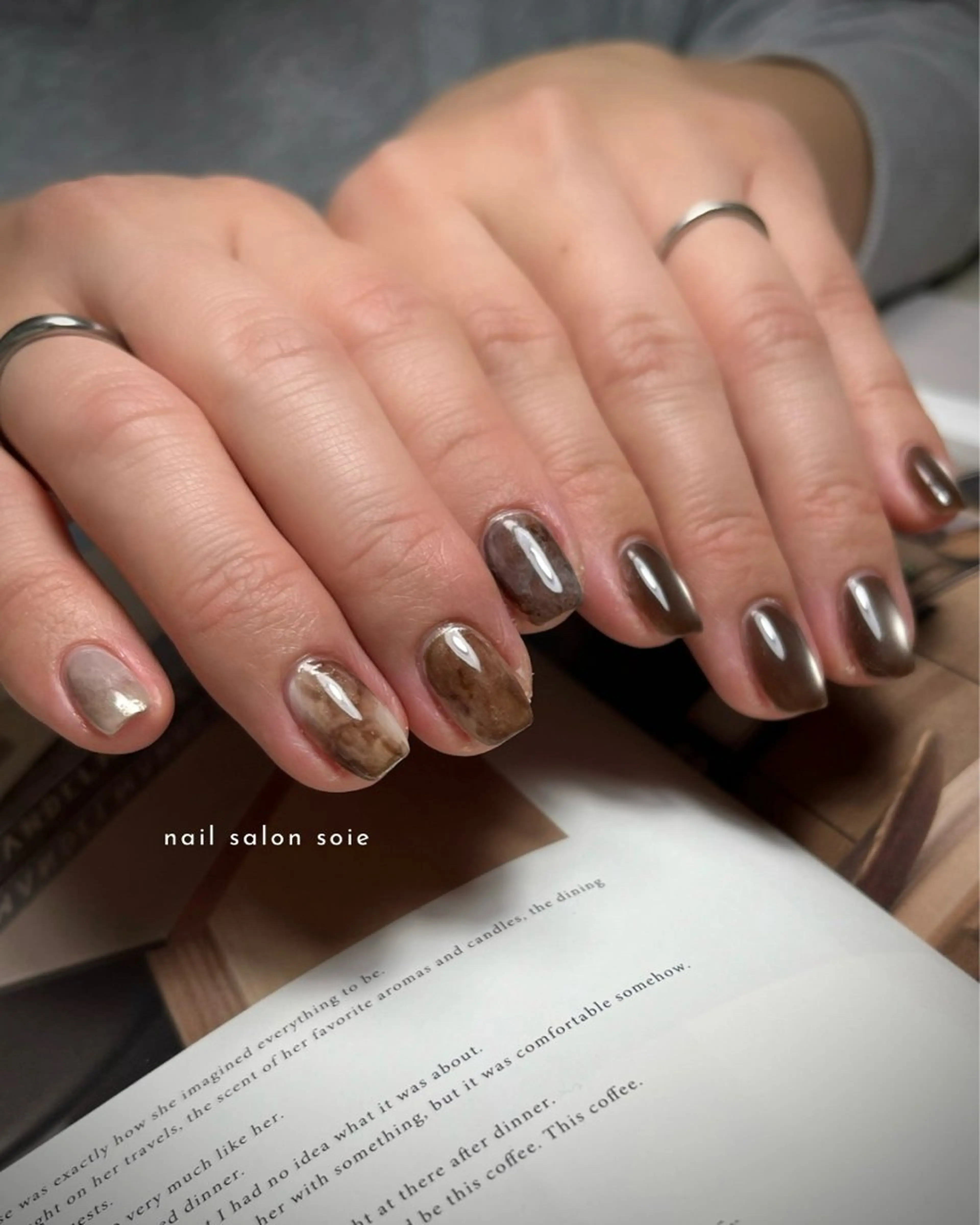 ネイル アートネイル 持ち込み soie nailのネイルデザイン