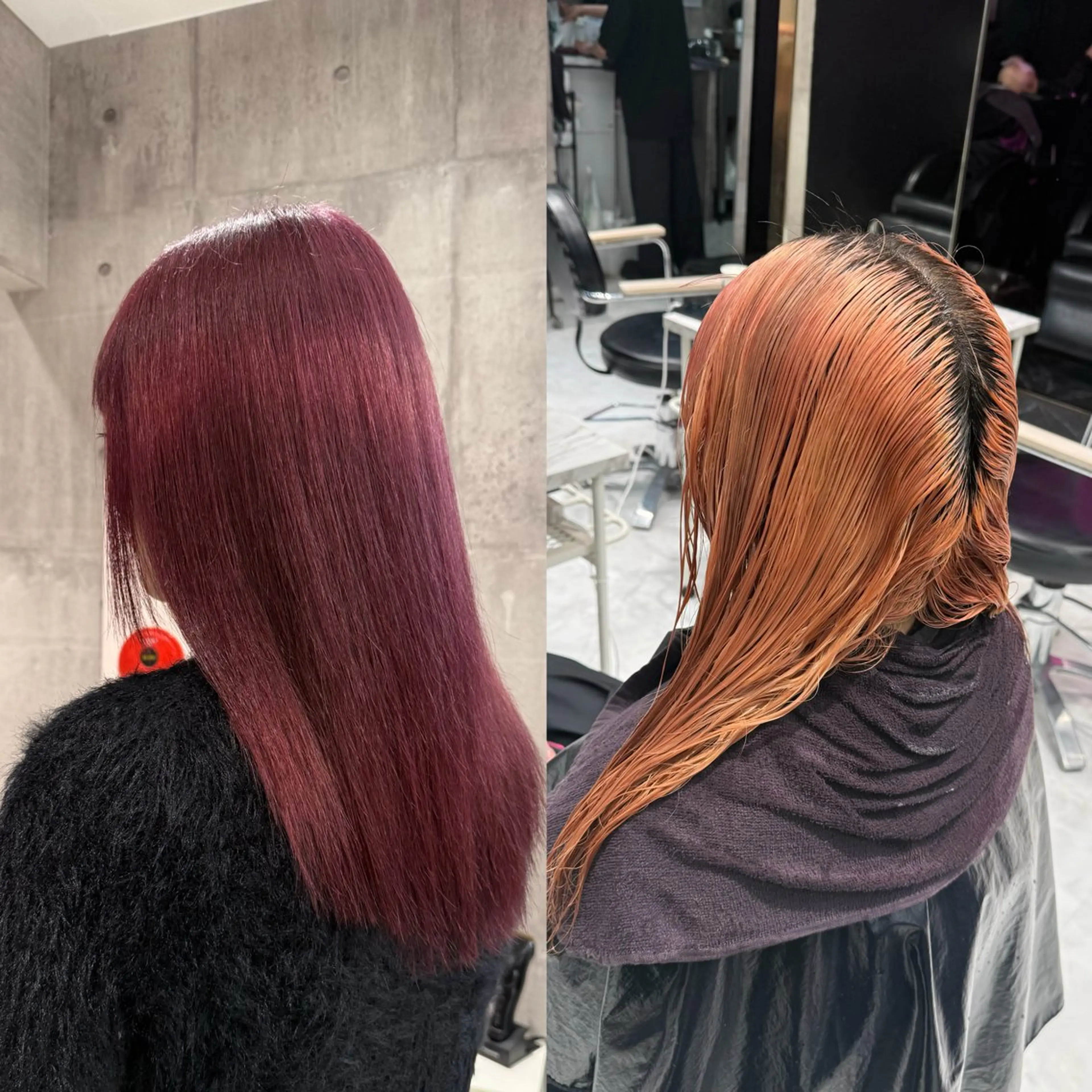 ロング カラー ベージュカラー ブリーチ ブロンド ミルクティーベージュ ピンクカラー ヘアカラー ハイトーン特化/ 複雑履歴修正/拓真のヘアスタイル