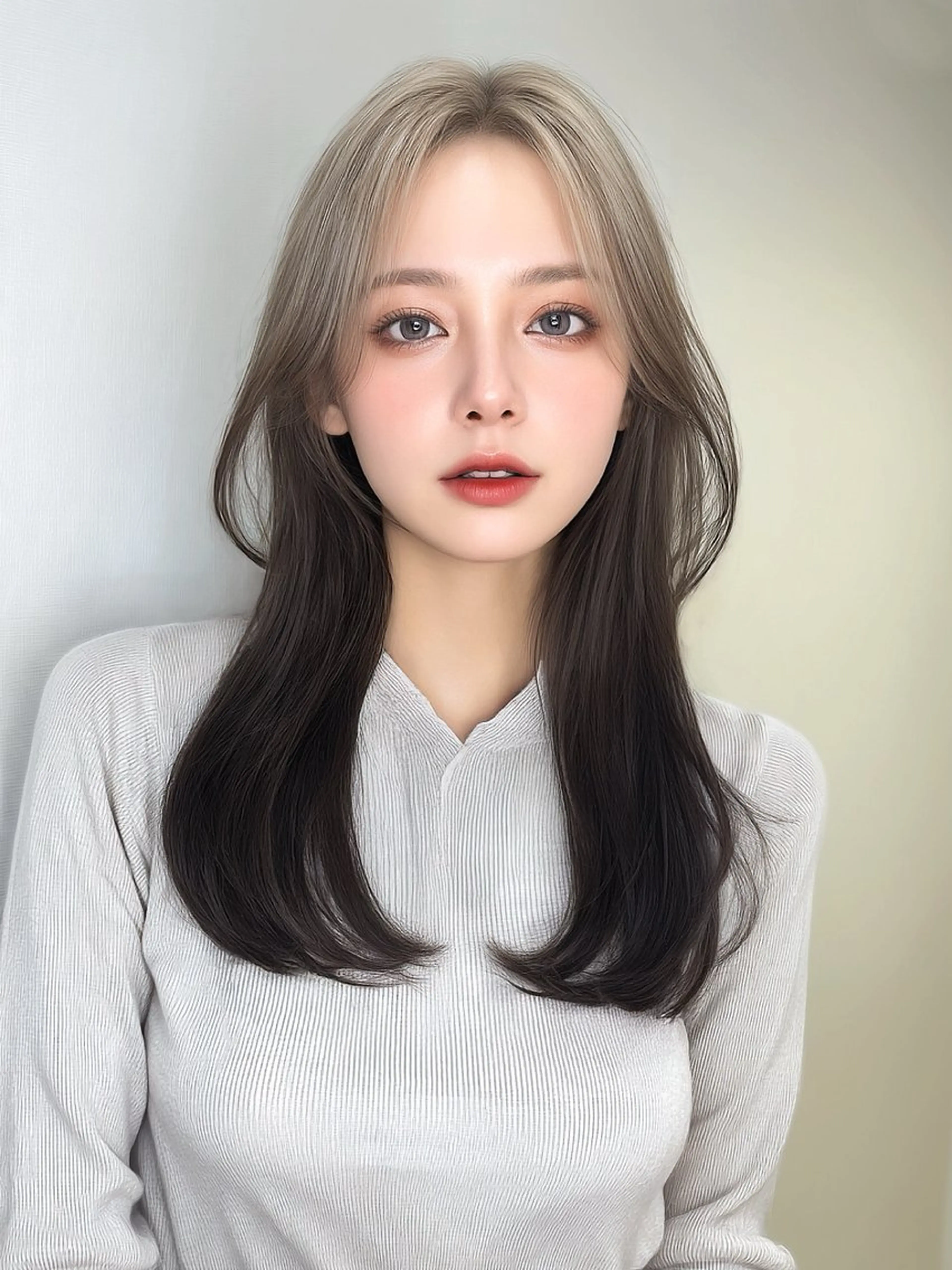 【大胆イメチェン大歓迎】全体ケアダブルカラー+カット（ブリーチ込み）の写真