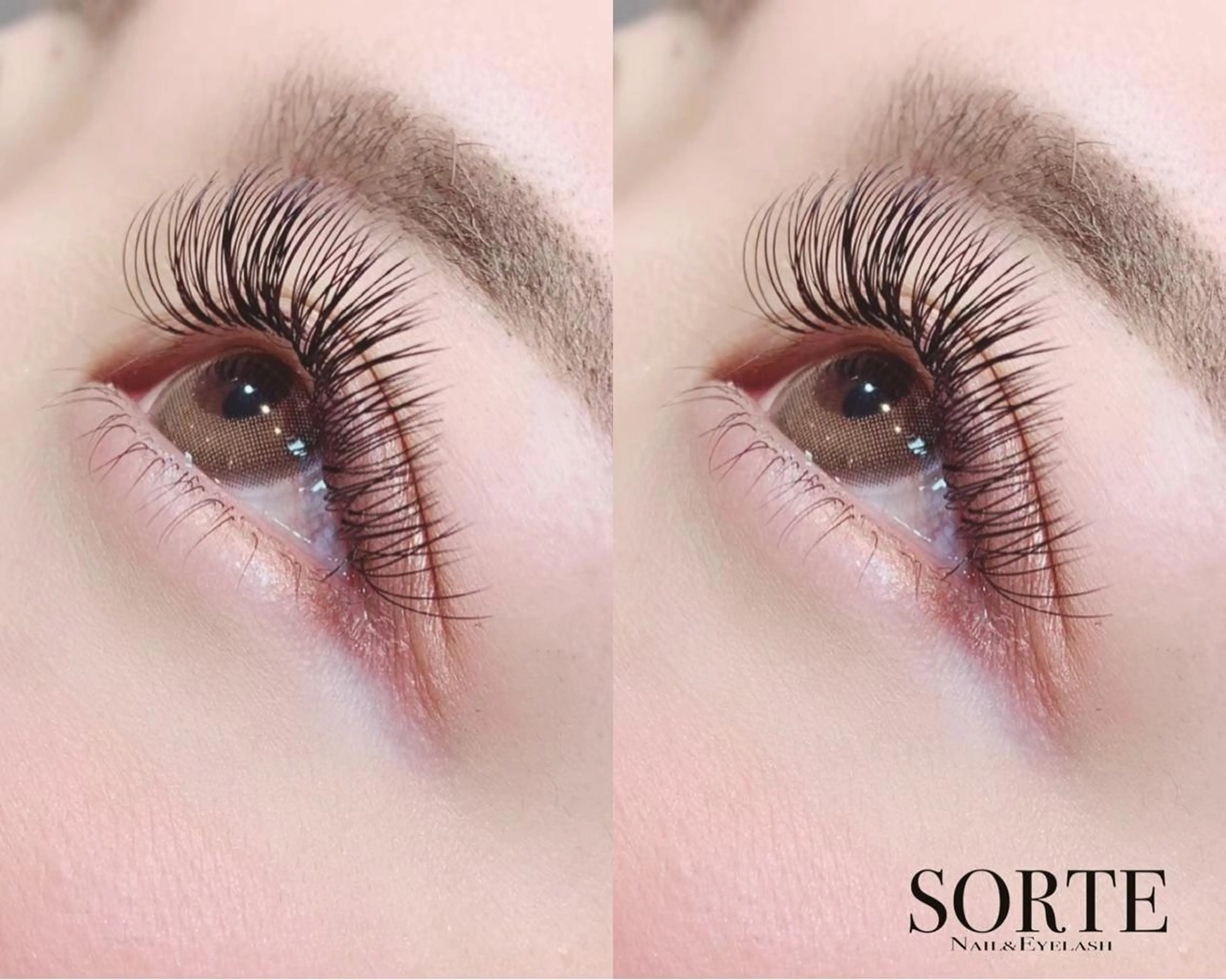 モチ&ボリューム◎ダブルフラットラッシュ80束（160本）！※再来様は＋1000円の写真