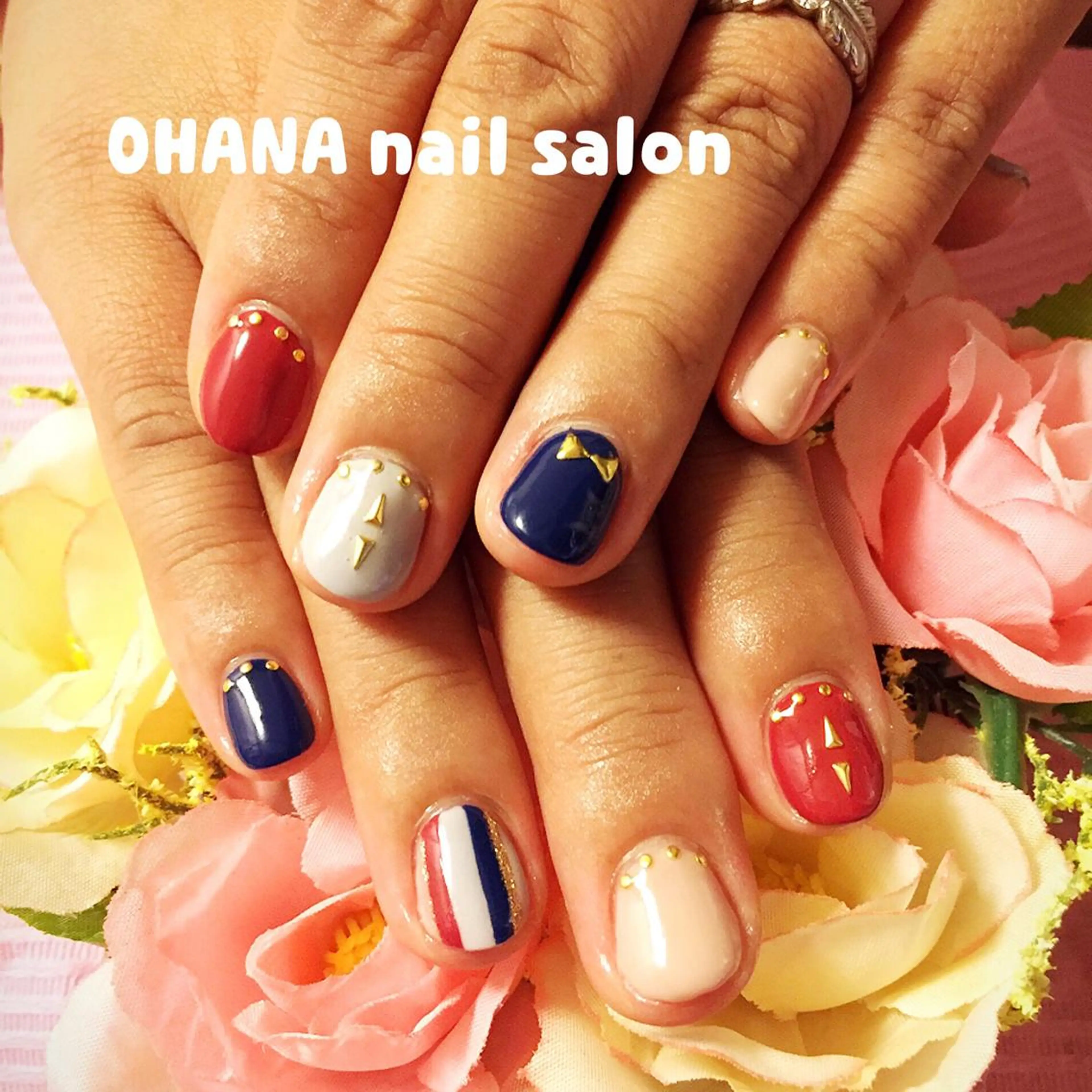 ネイル ボルドー 那覇🏝️台湾人 ネイリストSHIUのネイルデザイン