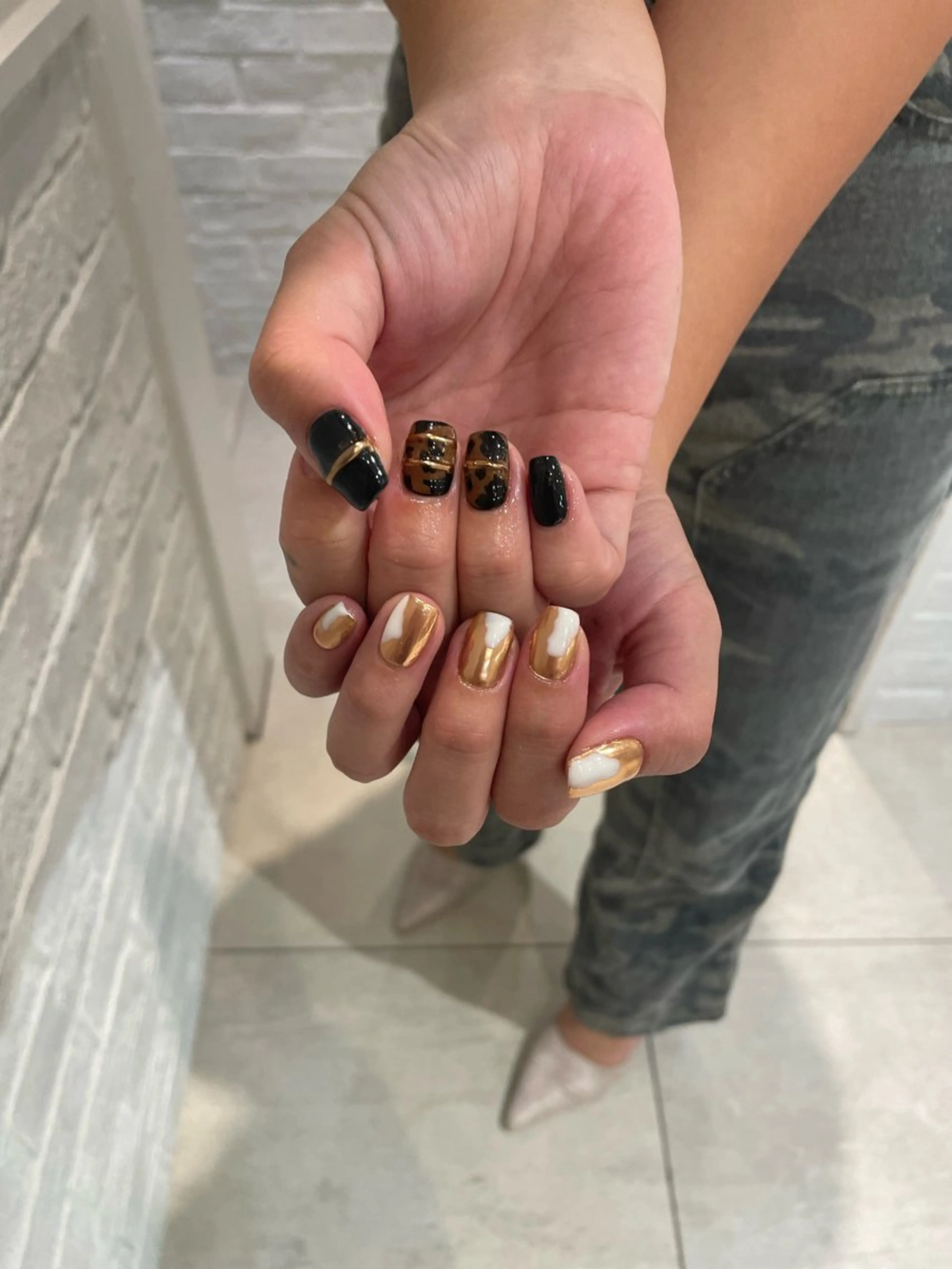 ショート 尾張 玖羽のネイルデザイン