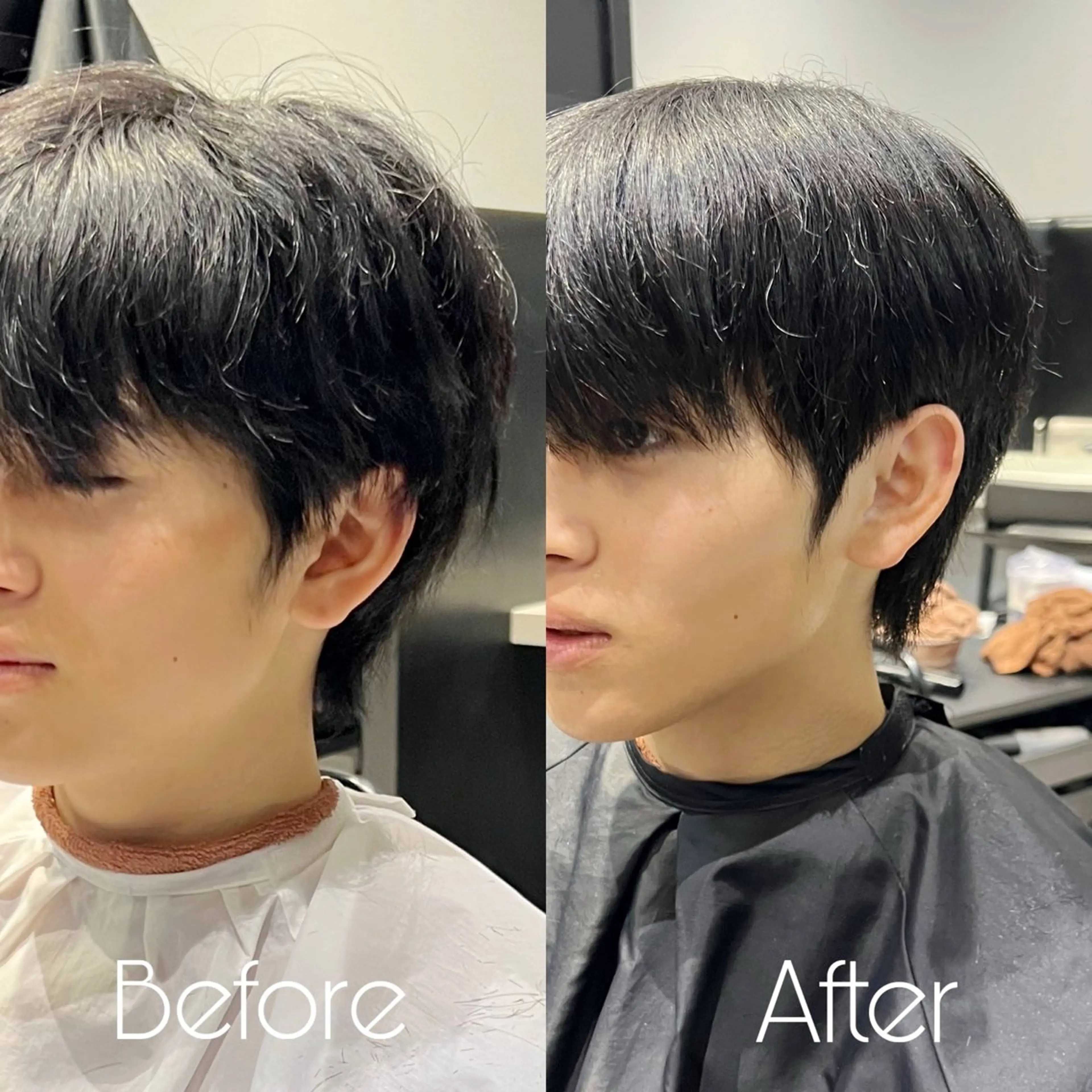 パーマ メンズ カット パーマ kimika🥑 メンズ/髪質改善のヘアスタイル