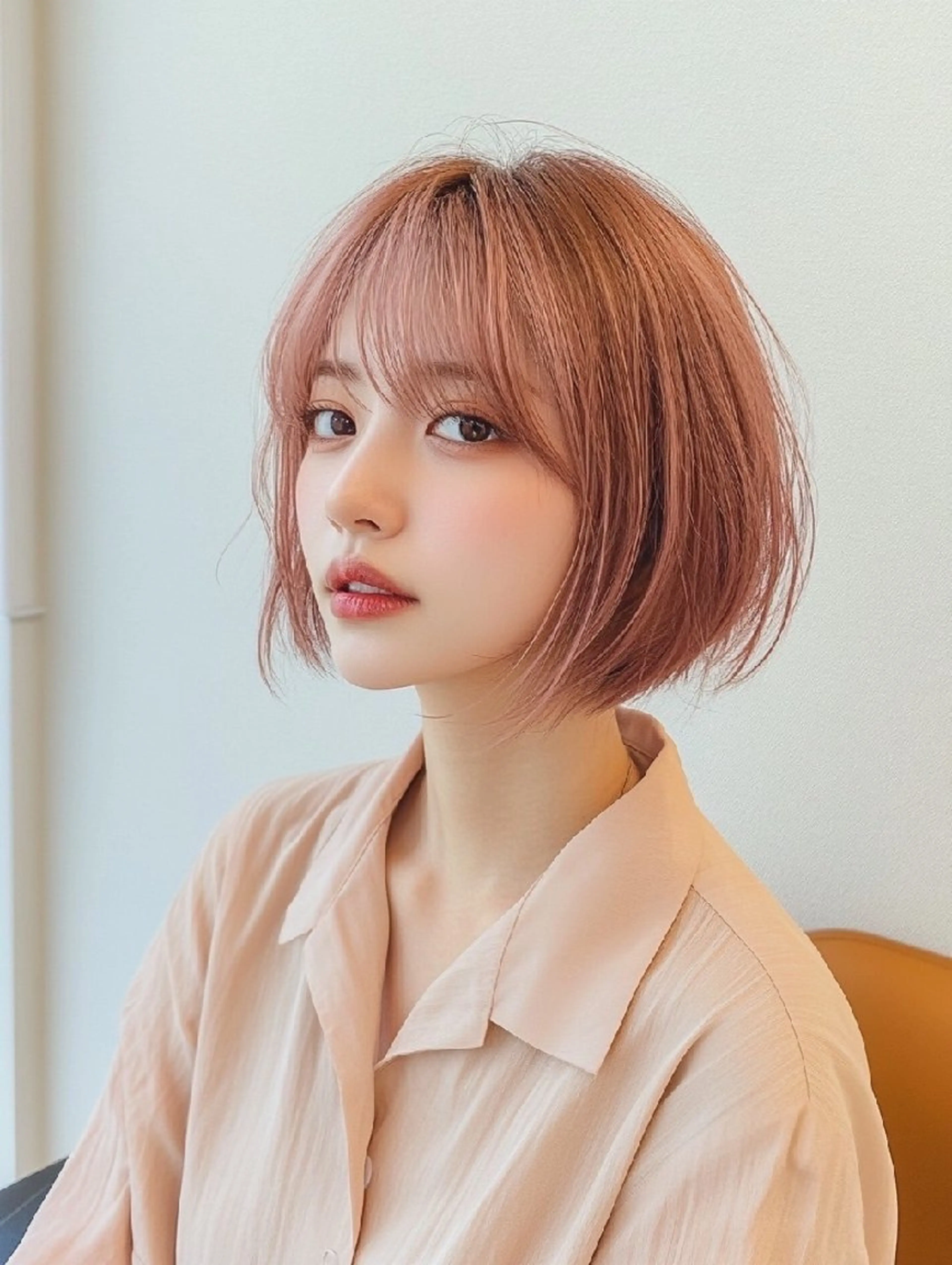 カラー 束感まつぱ🥑🤍 NATUKI🤍のマツエク・マツパデザイン