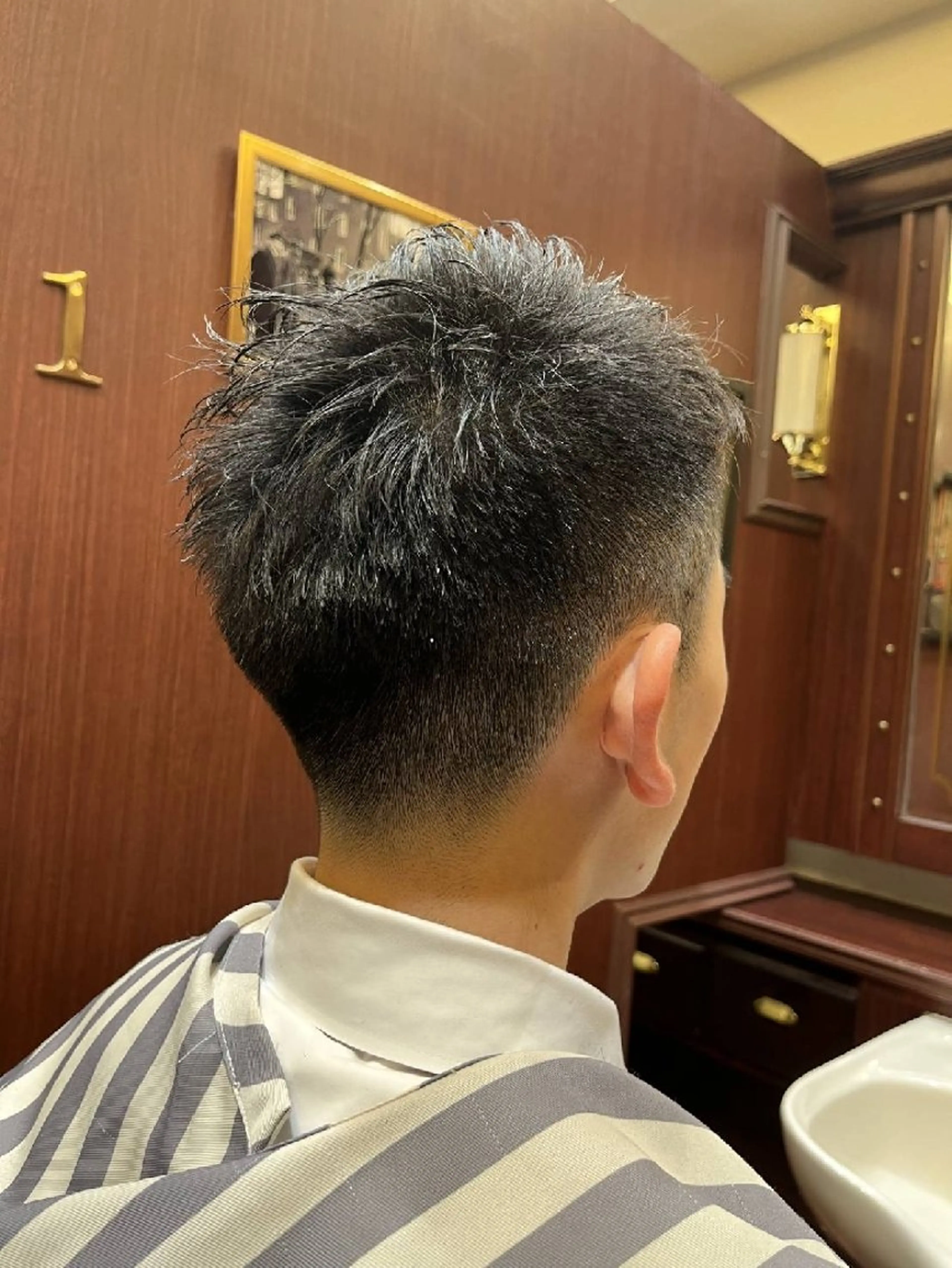 メンズ フェードカット ヘアーサロンラムール所属・神原 朋瑛のヘアスタイル