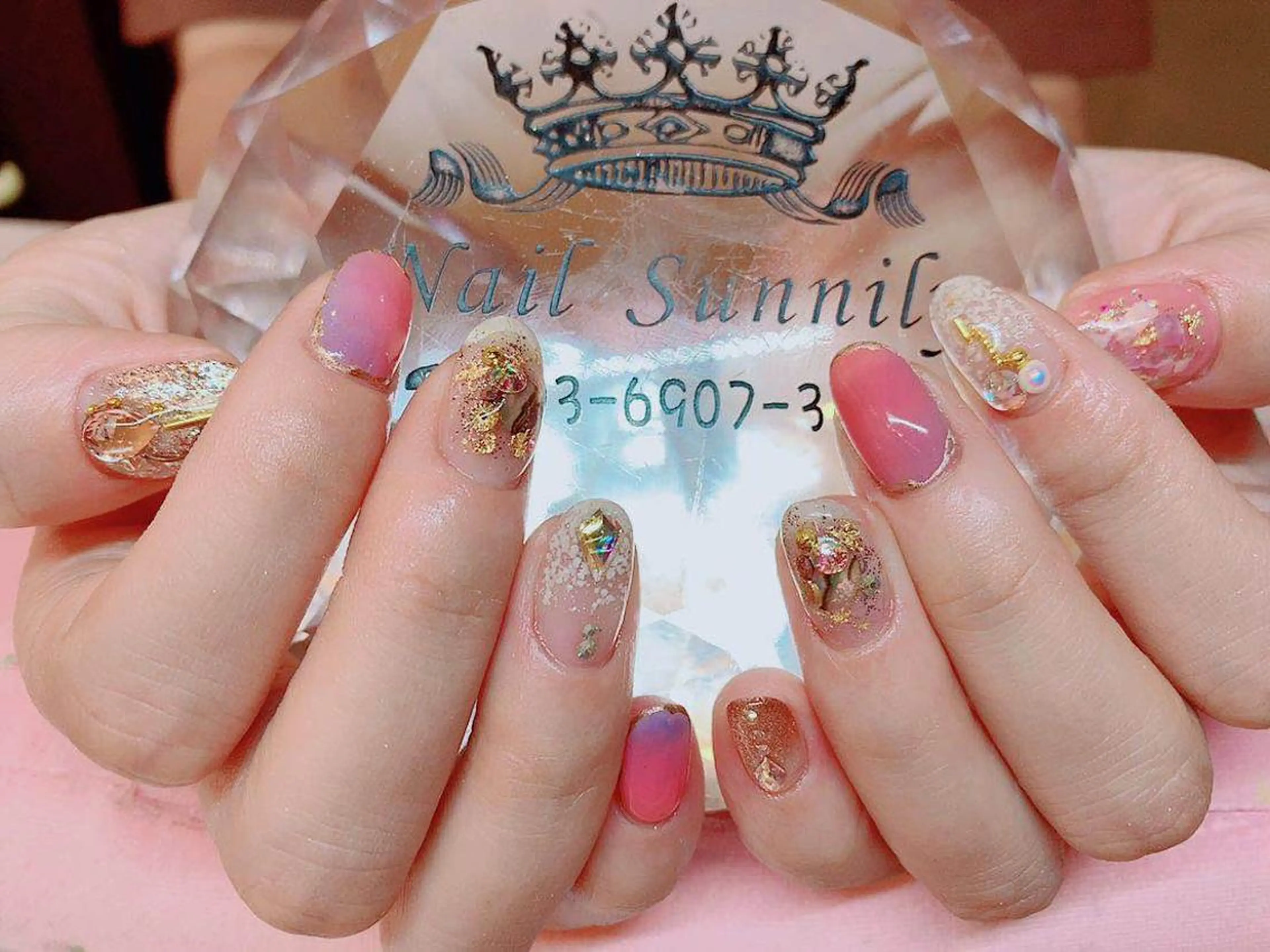 ネイル 長さだし専門店 M2　rikaのネイルデザイン