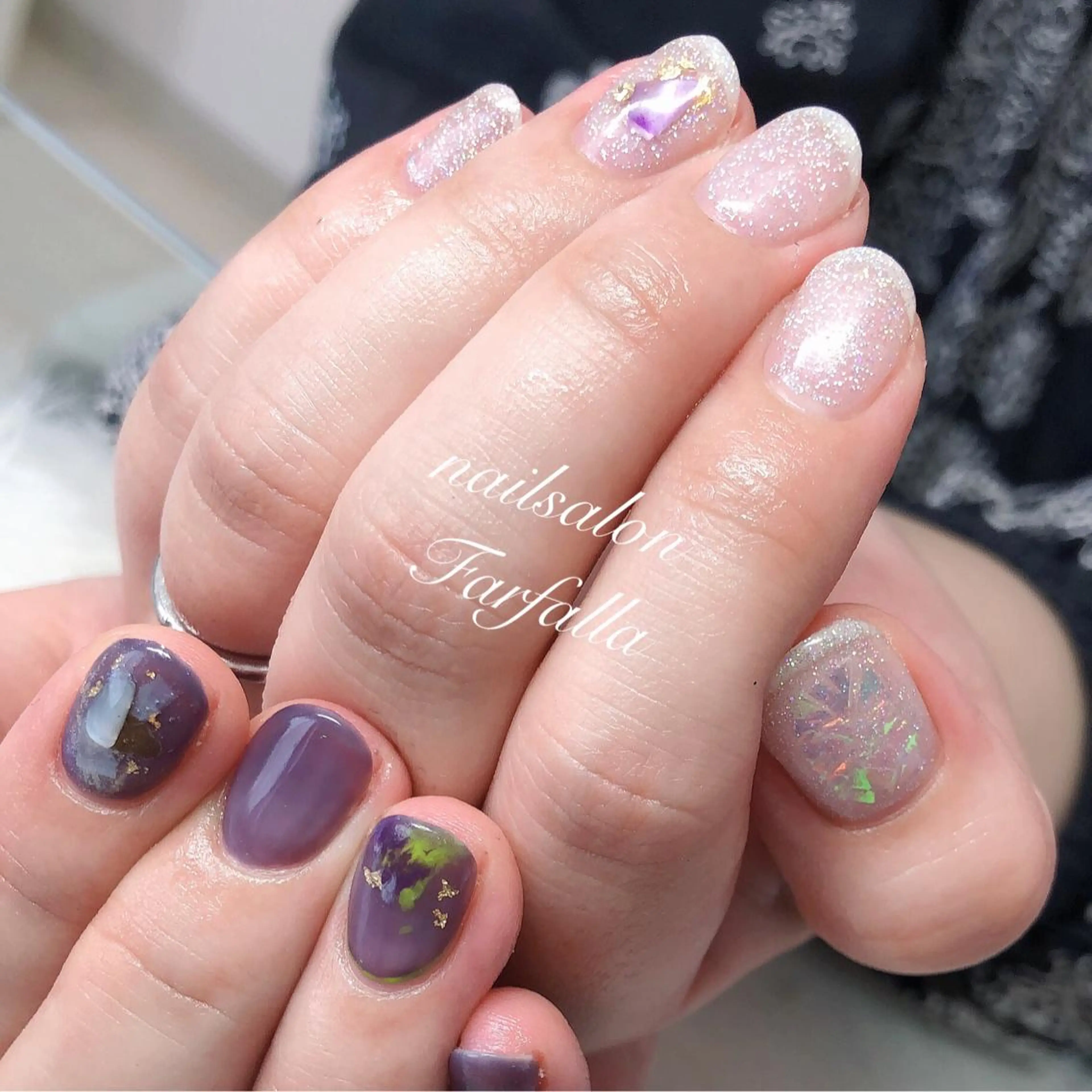 ネイル Farfalla Kieのネイルデザイン