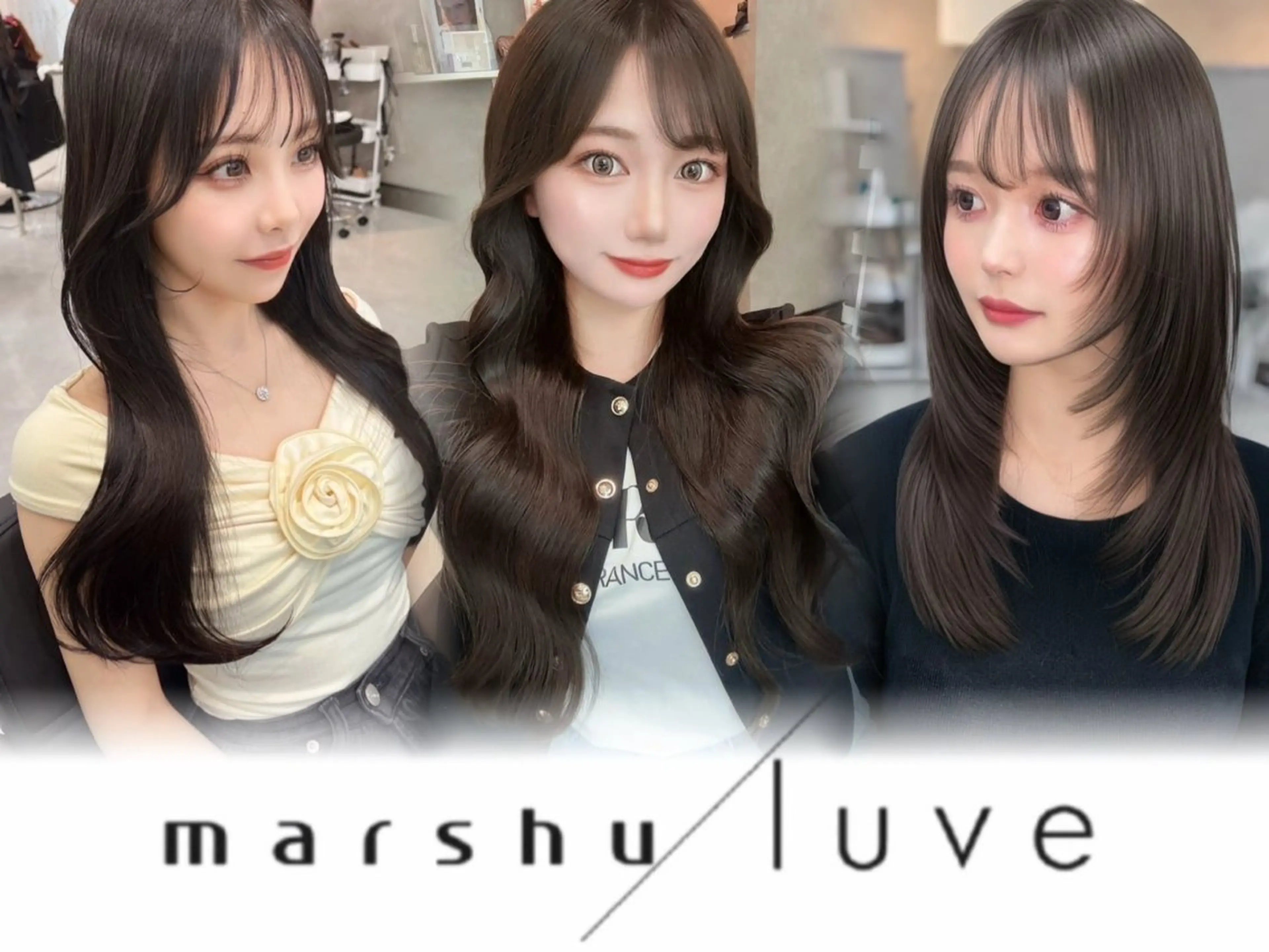 セミロング カラー カット ヘアカラー トリートメント 髪質改善 カラー専門店のヘアスタイル