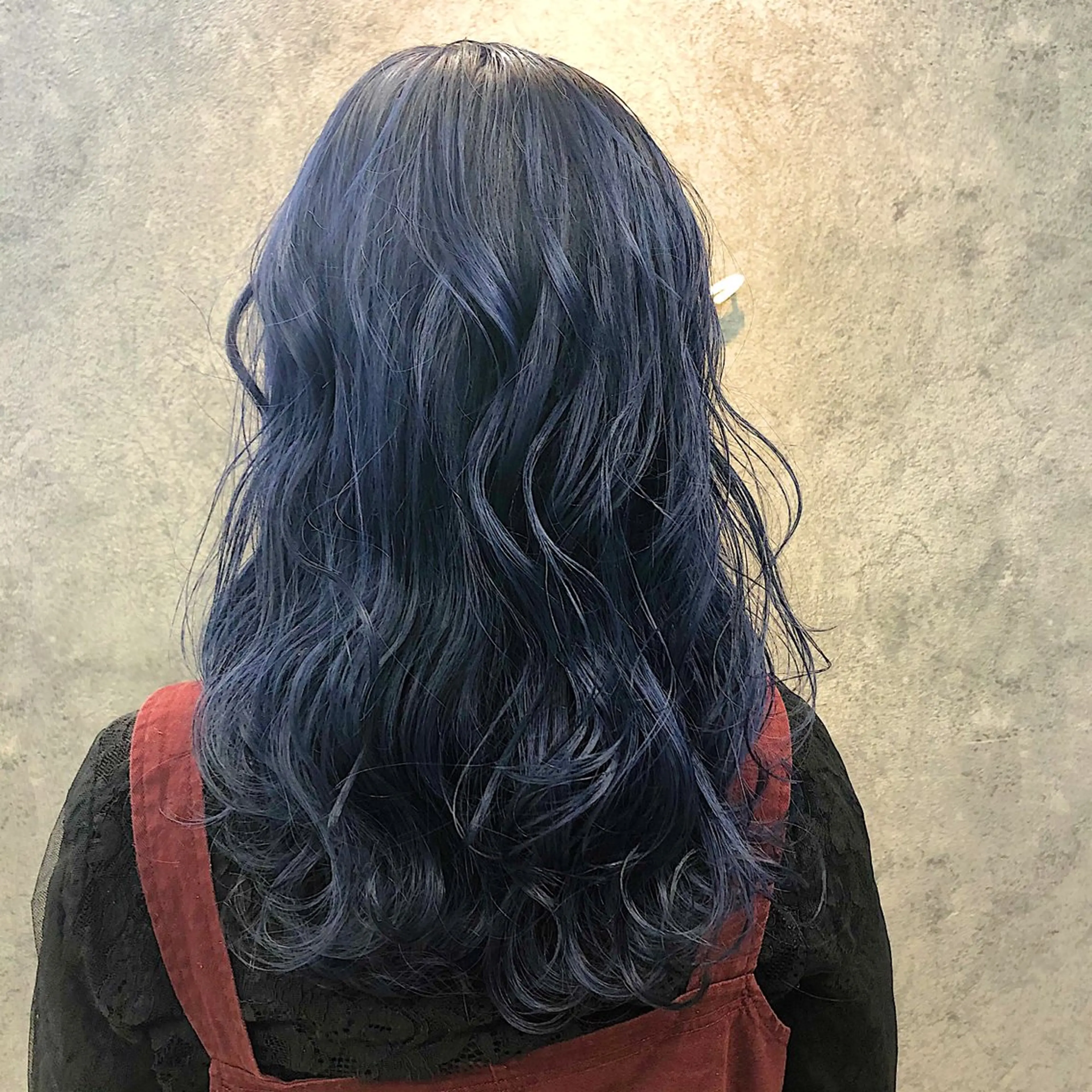 セミロング 韓国風ヘア レイヤーカット カット ヘアカラー トリートメント 所渉/韓国レイヤー /ウルフカットのヘアスタイル