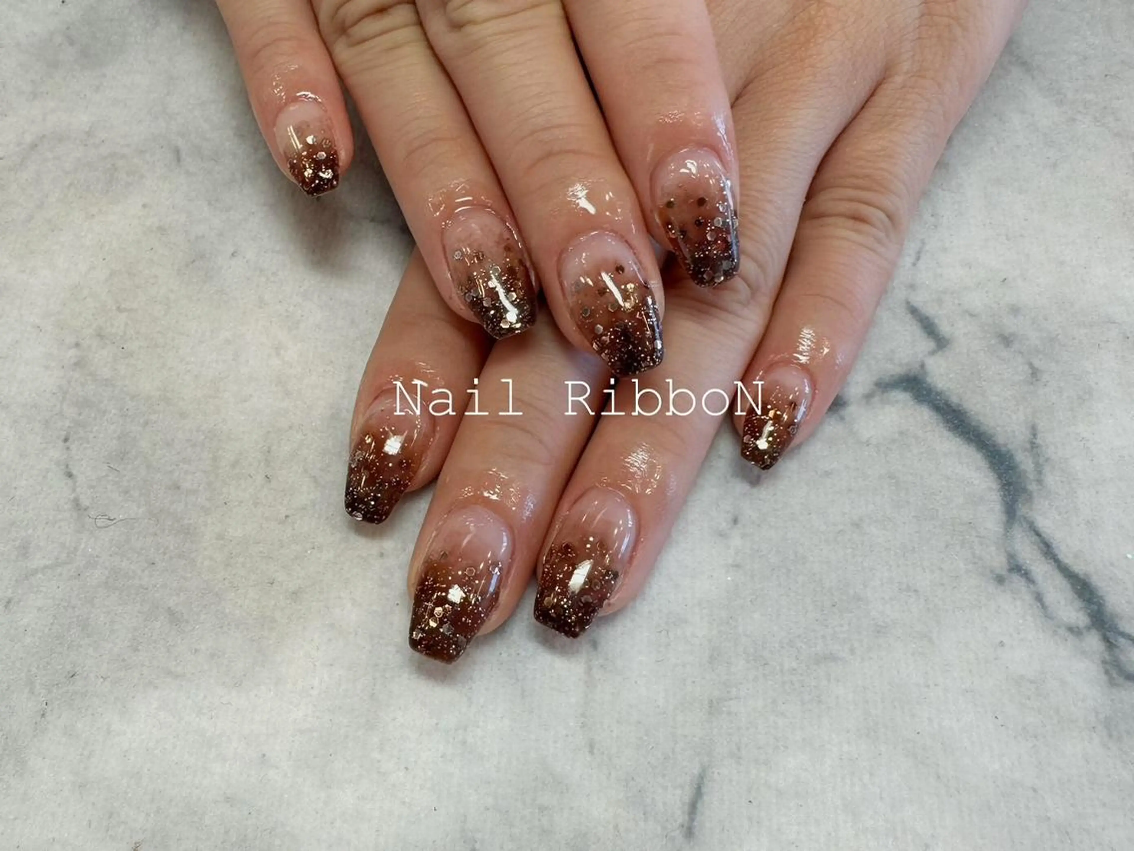 ネイル ネイルリボン 石田のネイルデザイン
