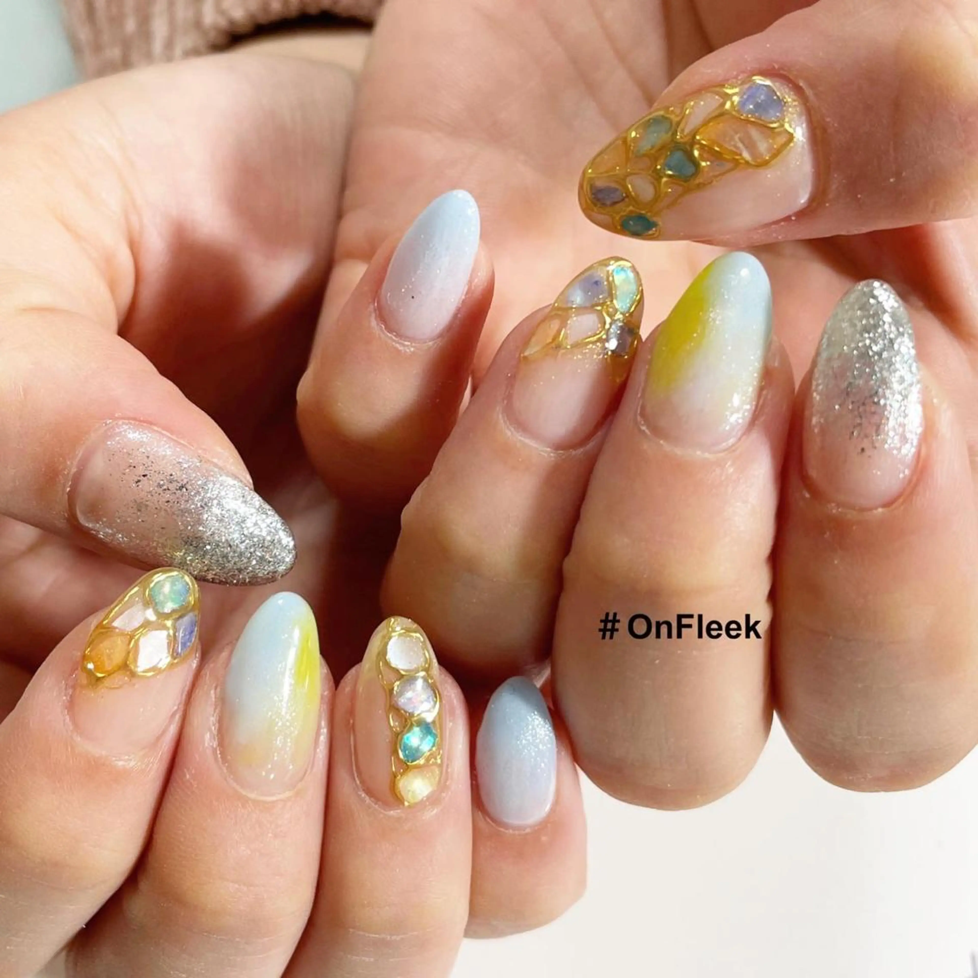 ネイル ハンドネイル NailSalon ＃OnFleekのネイルデザイン