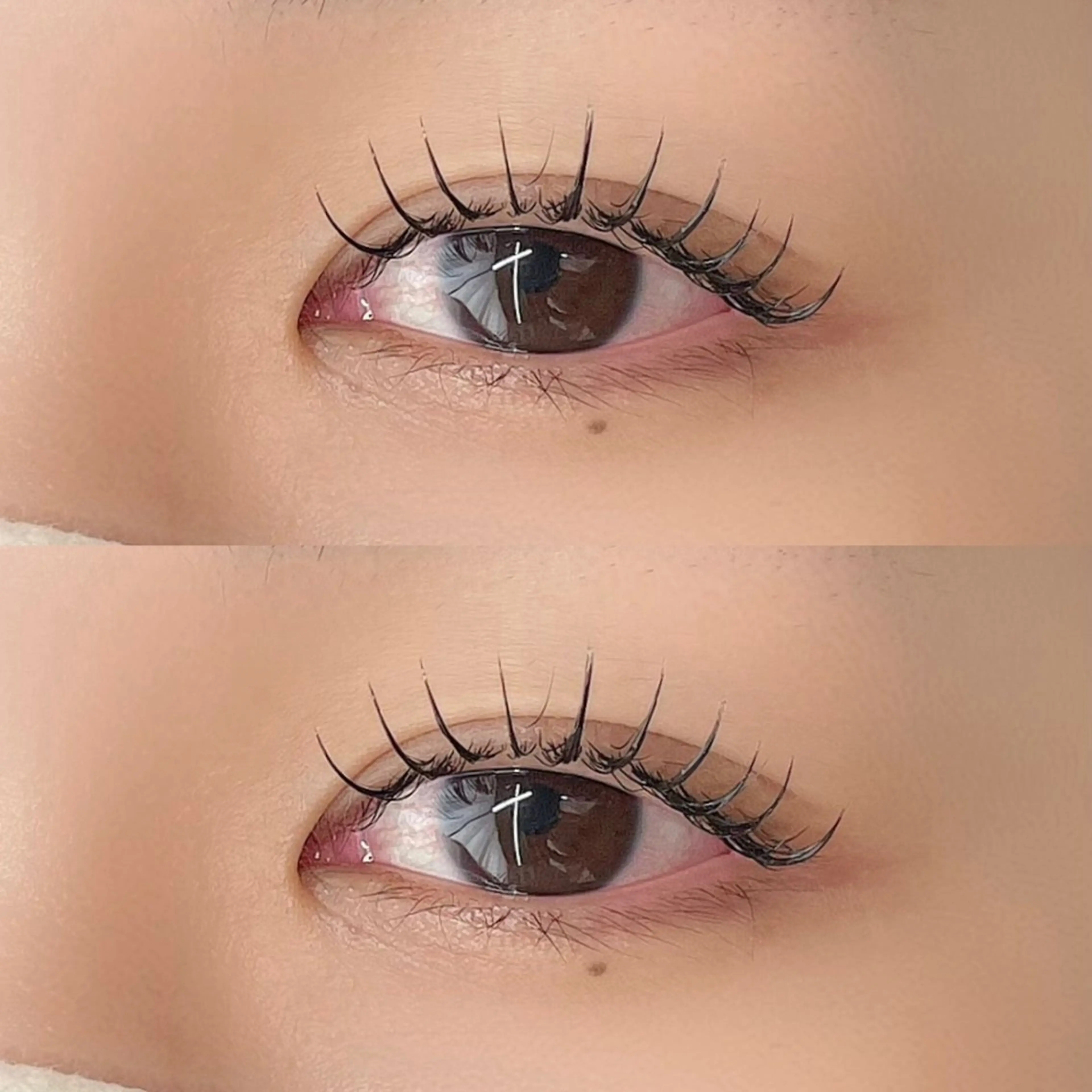 マツエク・マツパ マツエク LILY 猪瀬 ෆ‪ 上下エク/パリ/束感のマツエク・マツパデザイン