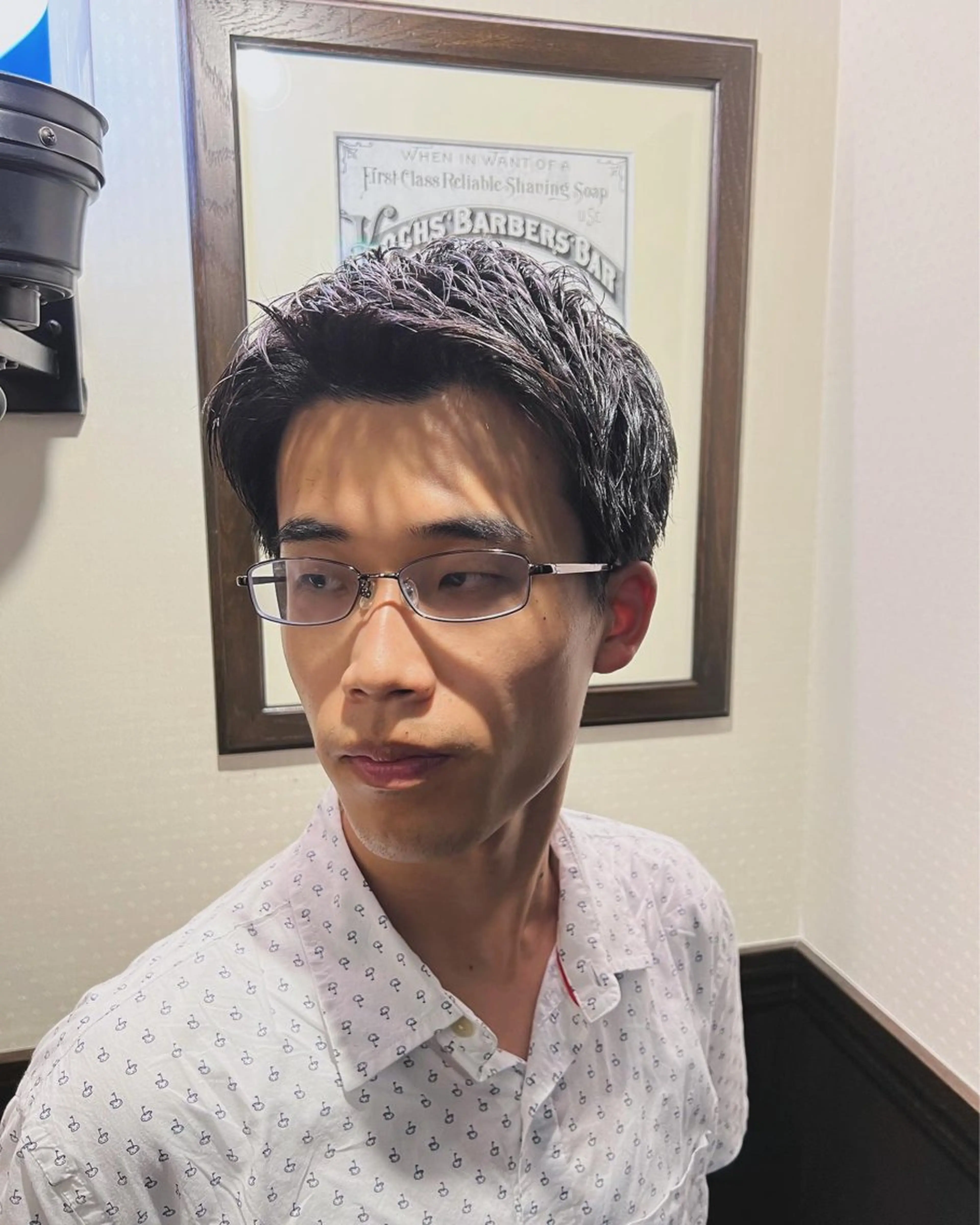 ショート ラヴィザバーバー所属・メンズカット オカムラリョウのヘアスタイル