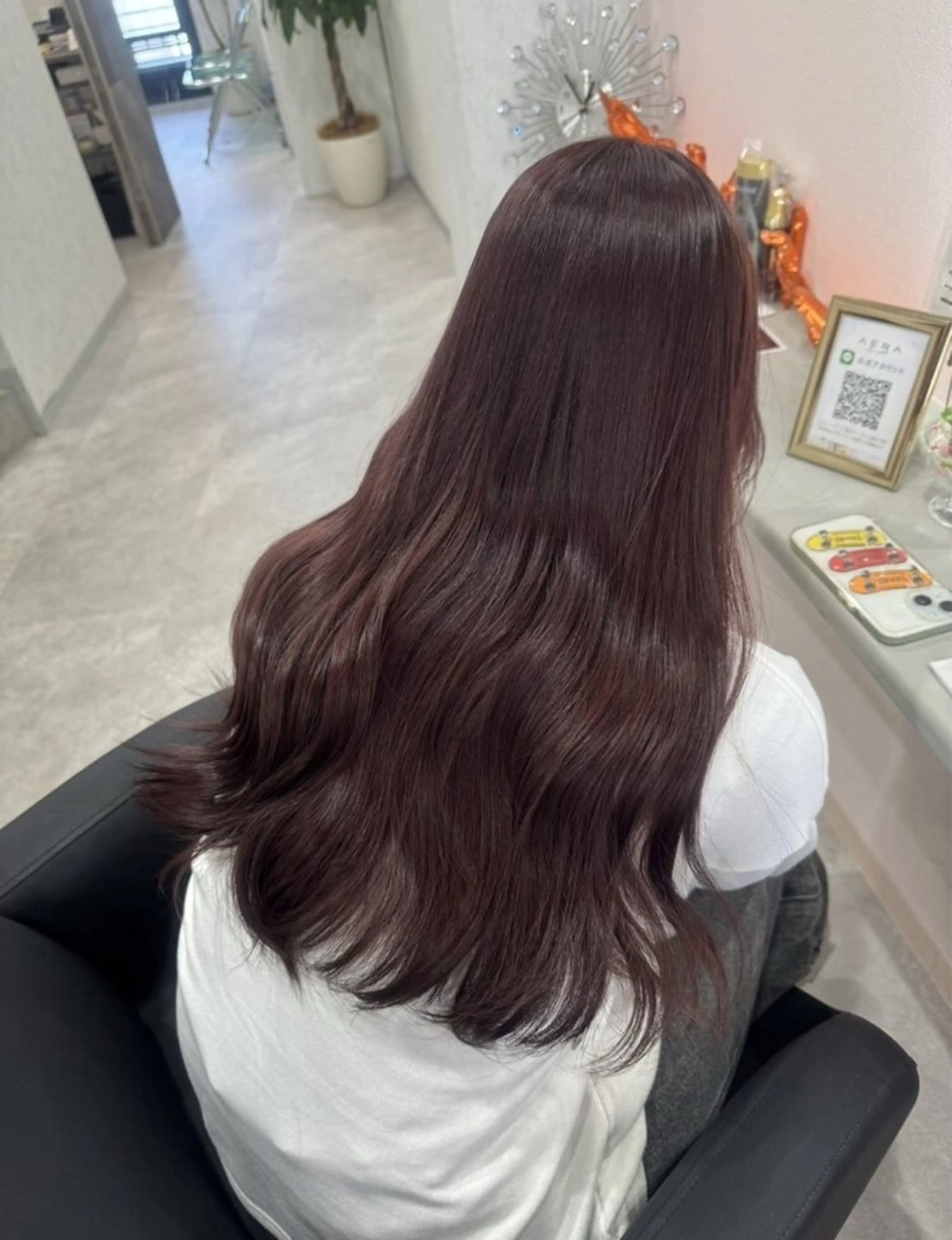 ロング ピンクブラウン 🐰透明感カラー 🎀/Miyuのヘアスタイル
