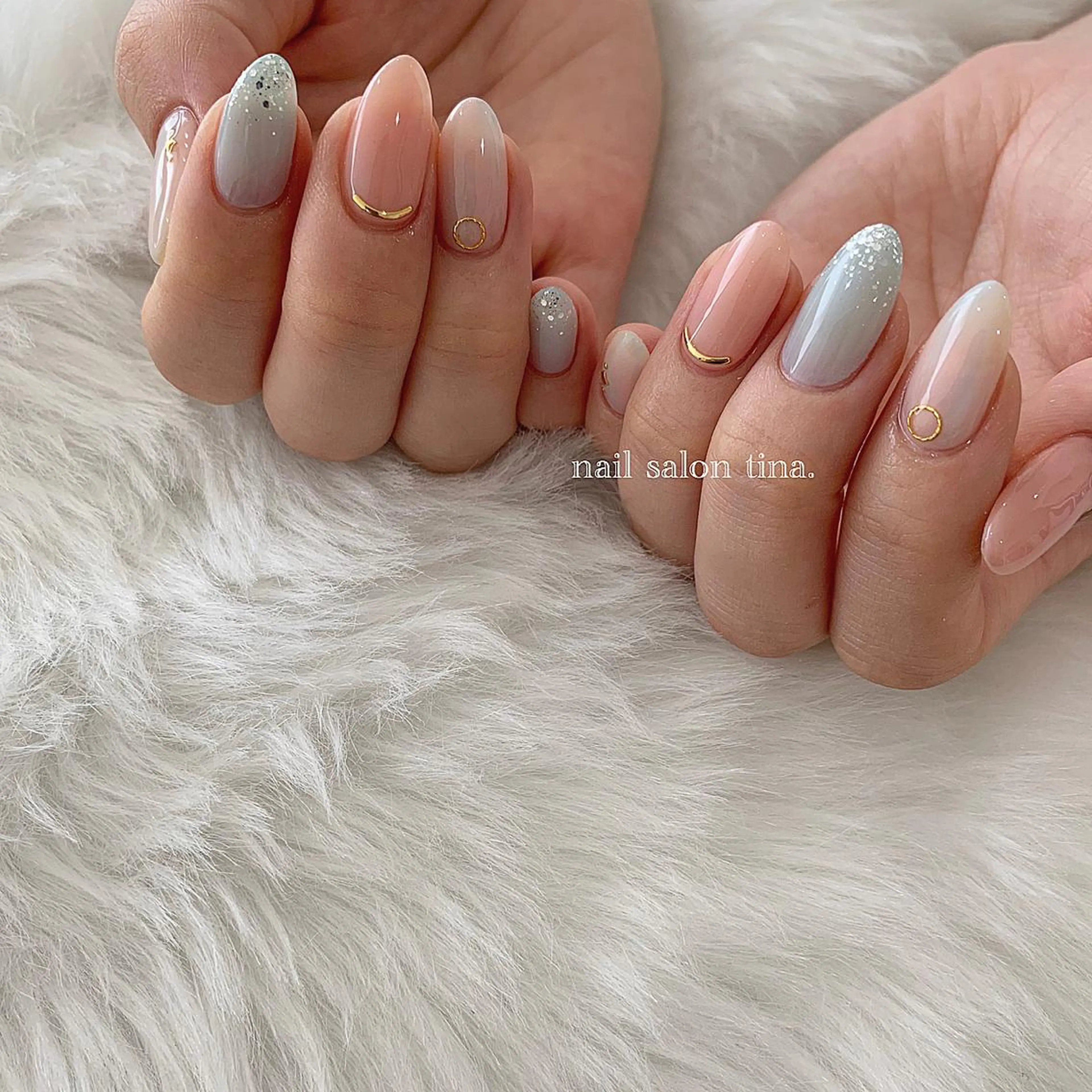 ネイル nail salon tina.所属・中山 はづきのネイルデザイン