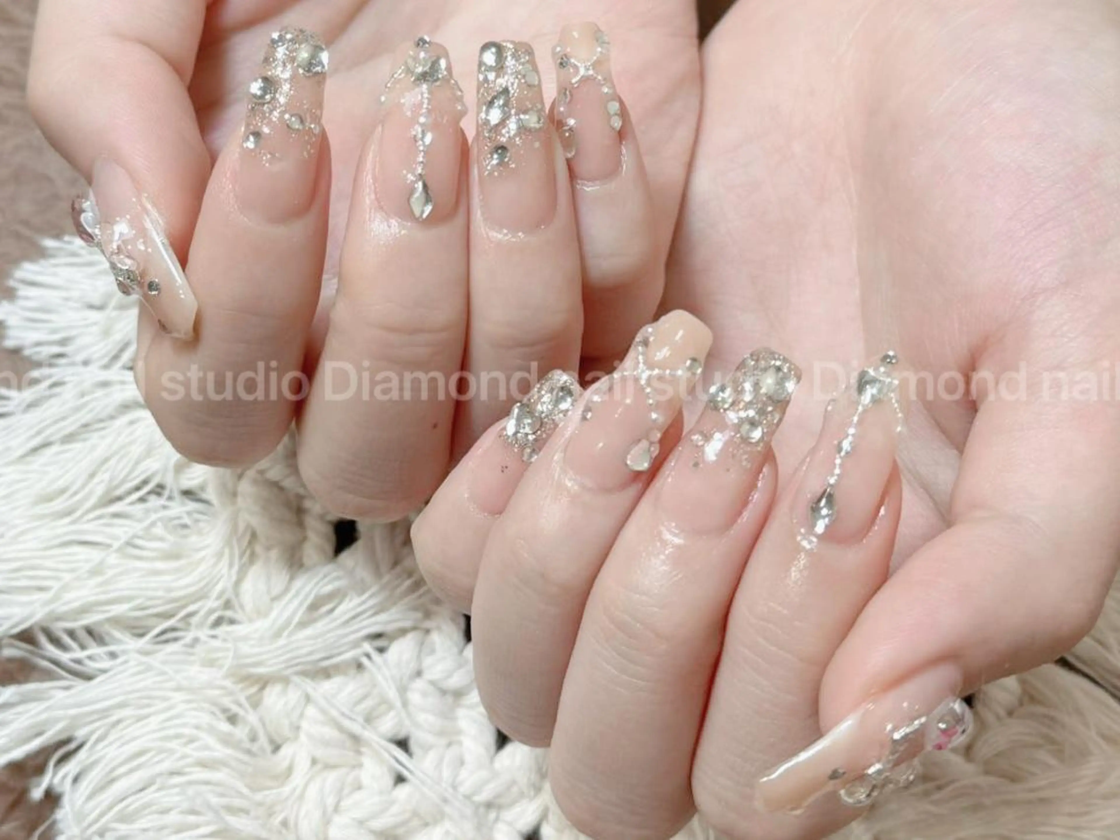 ネイル ハンドネイル DIAMOND Nail🍒のネイルデザイン