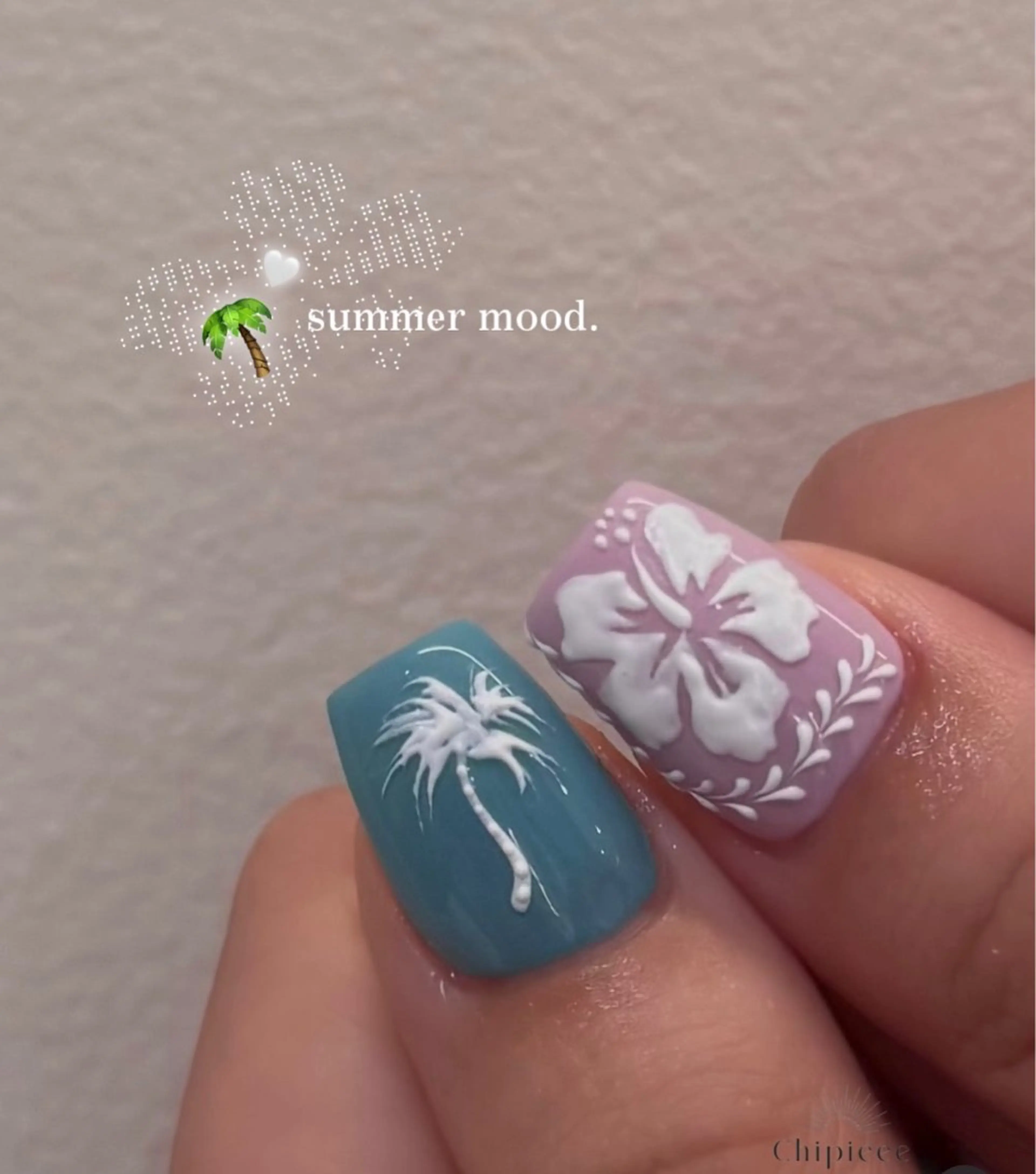 ネイル ハンドネイル chipieee kannaのネイルデザイン