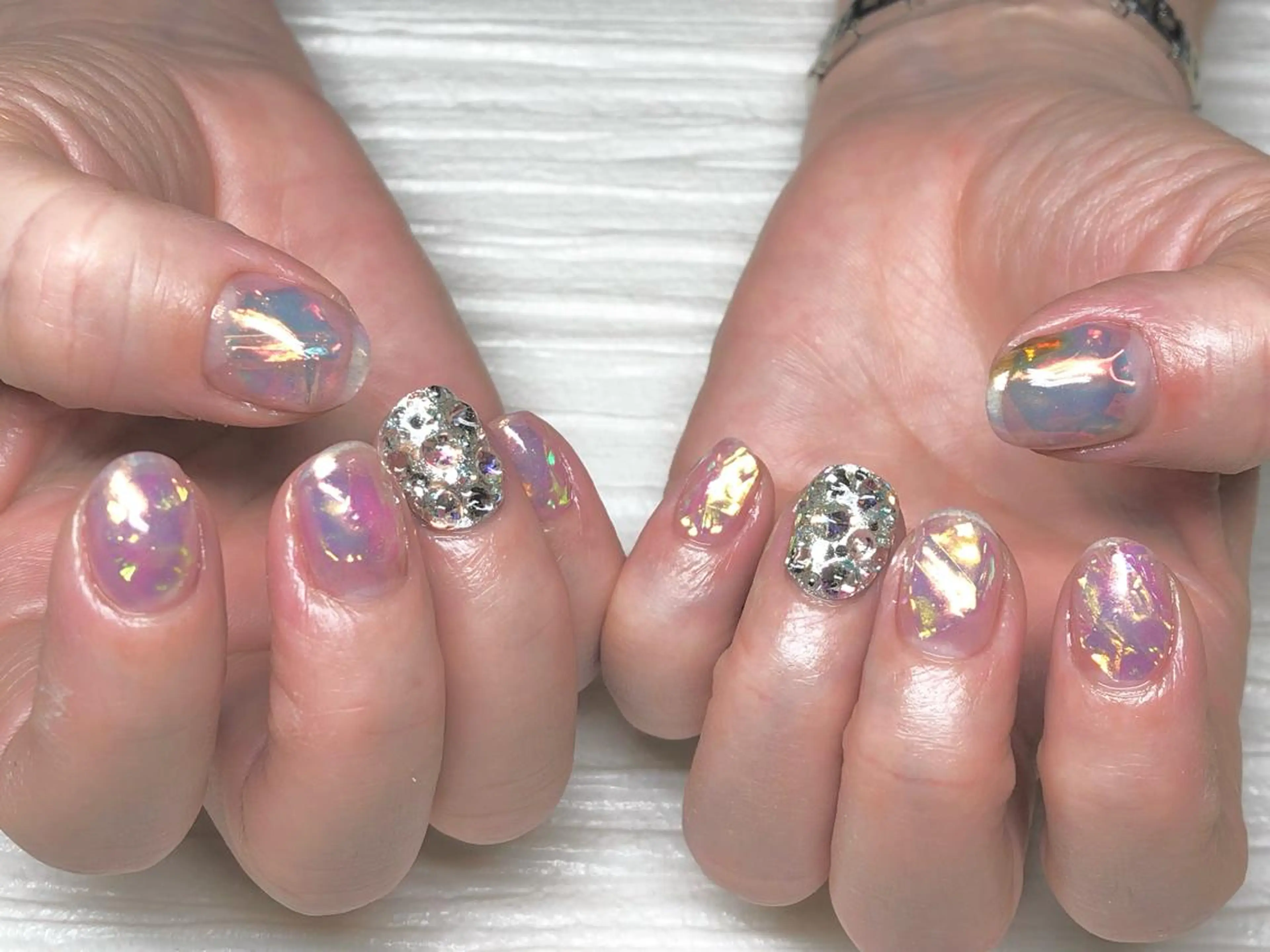 ショート ネイル 🦋Kiyomi. 🦋のネイルデザイン