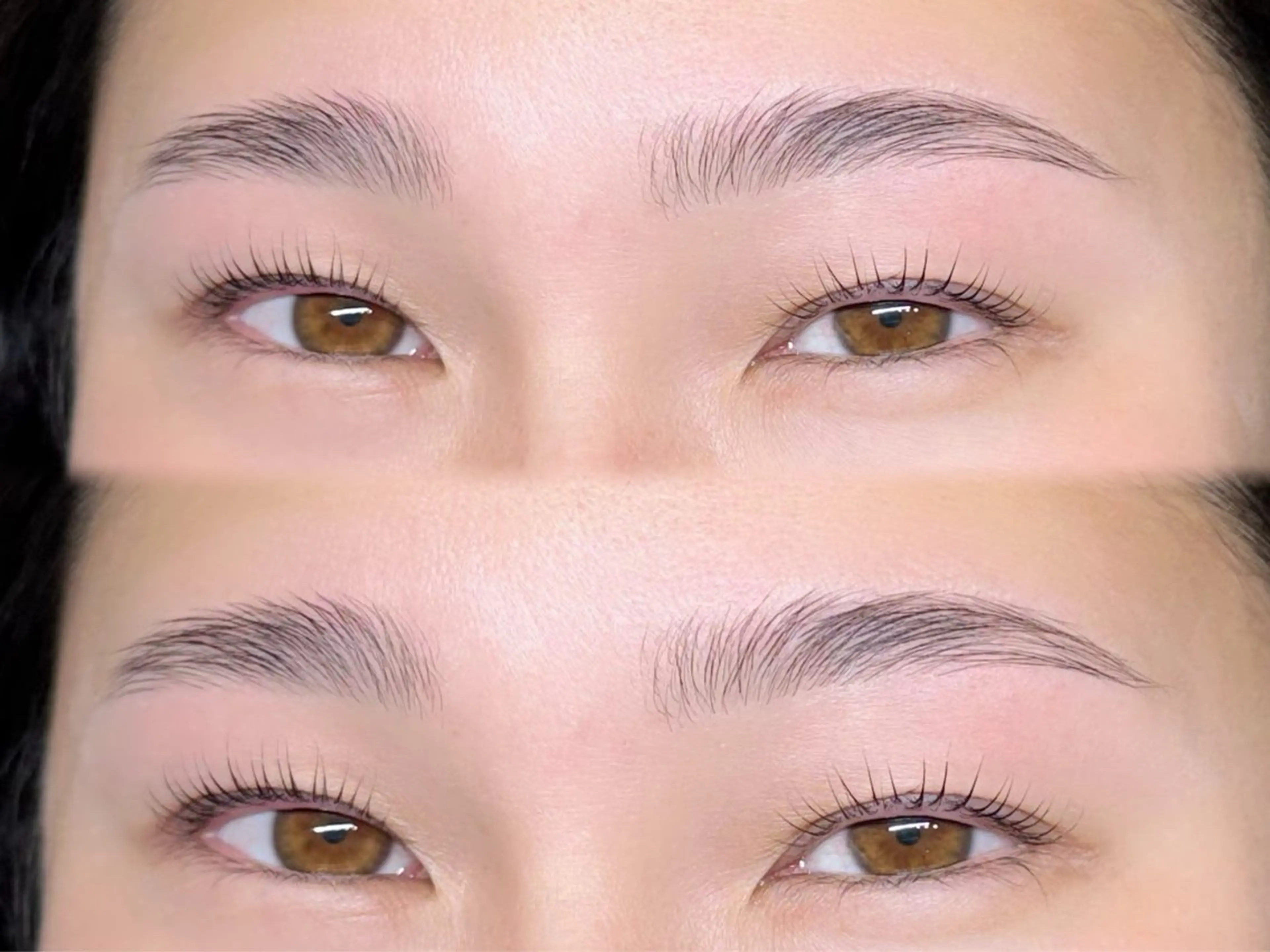 アイブロウ ハリウッドブロウリフト Mimi .BEBE🎀のマツエク・マツパデザイン