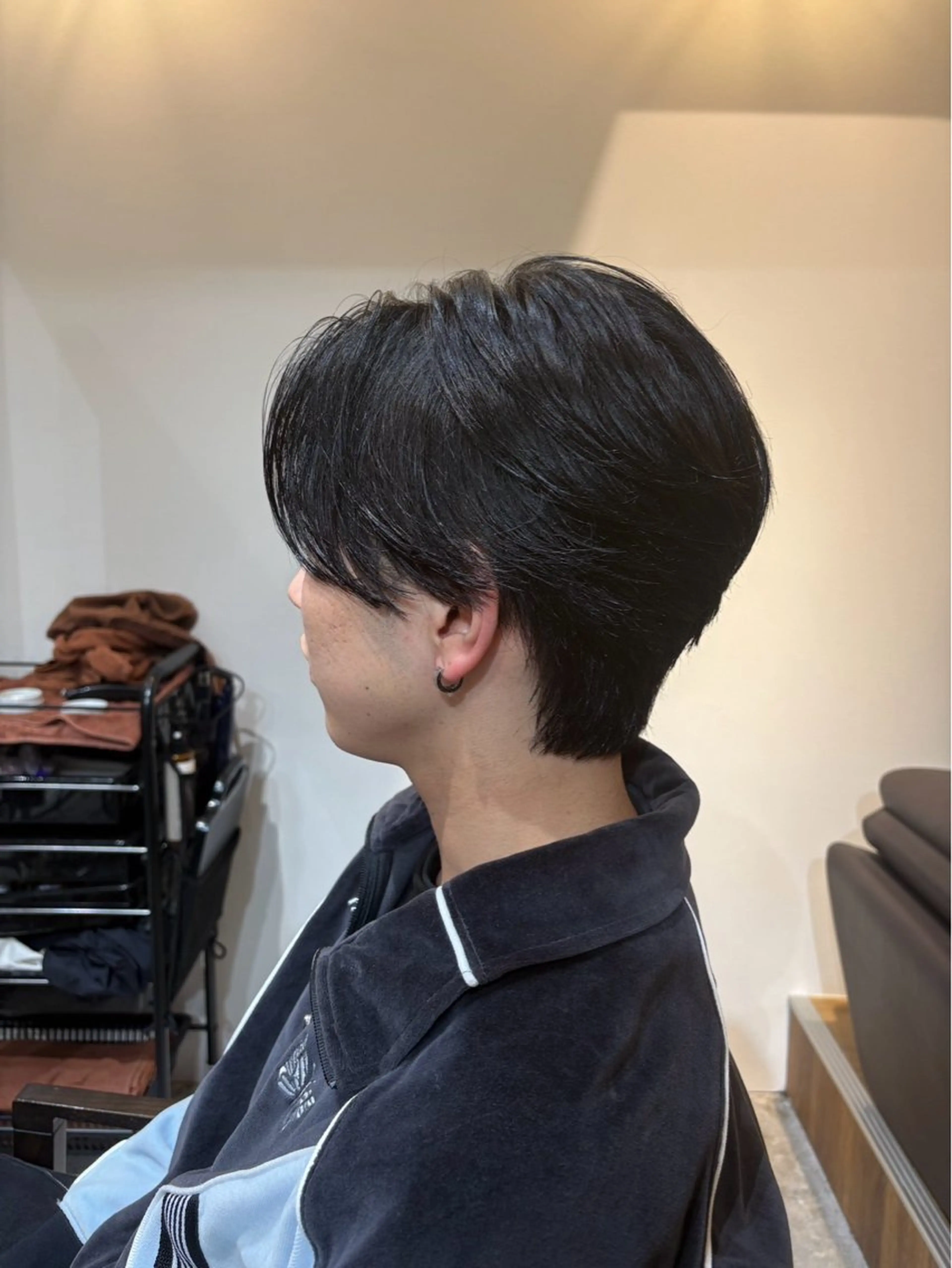 パーマ メンズ カット パーマ 心櫻/メンズパーマ/ ニュアンス/フェザーのヘアスタイル