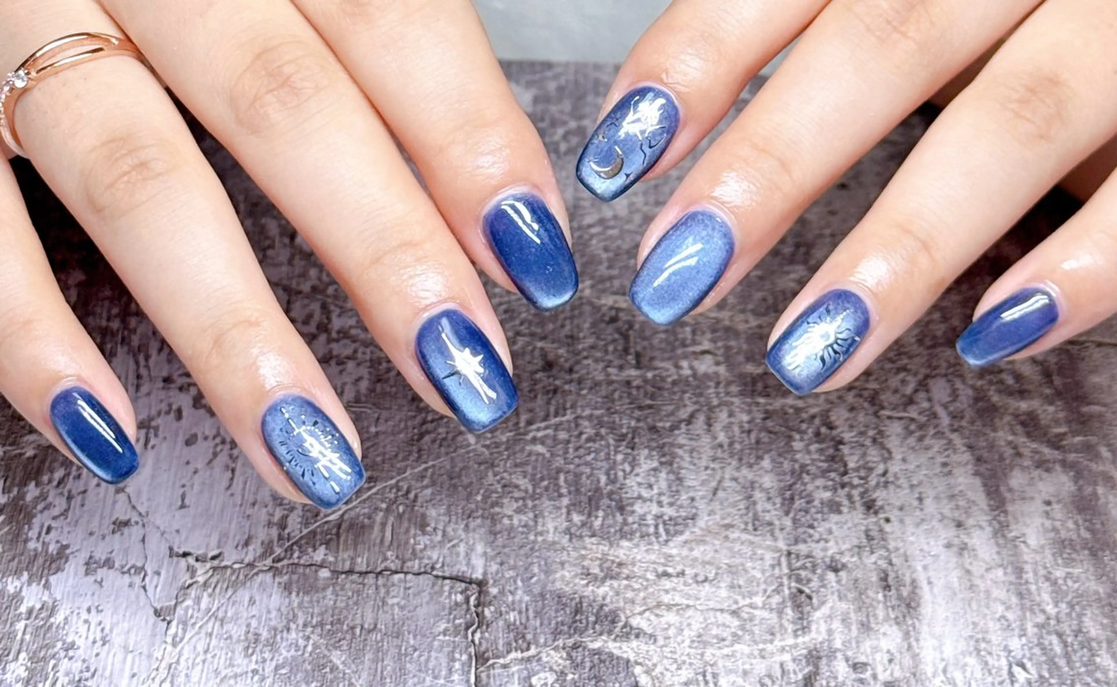 ネイル マグネットネイル Yumi nailのネイルデザイン