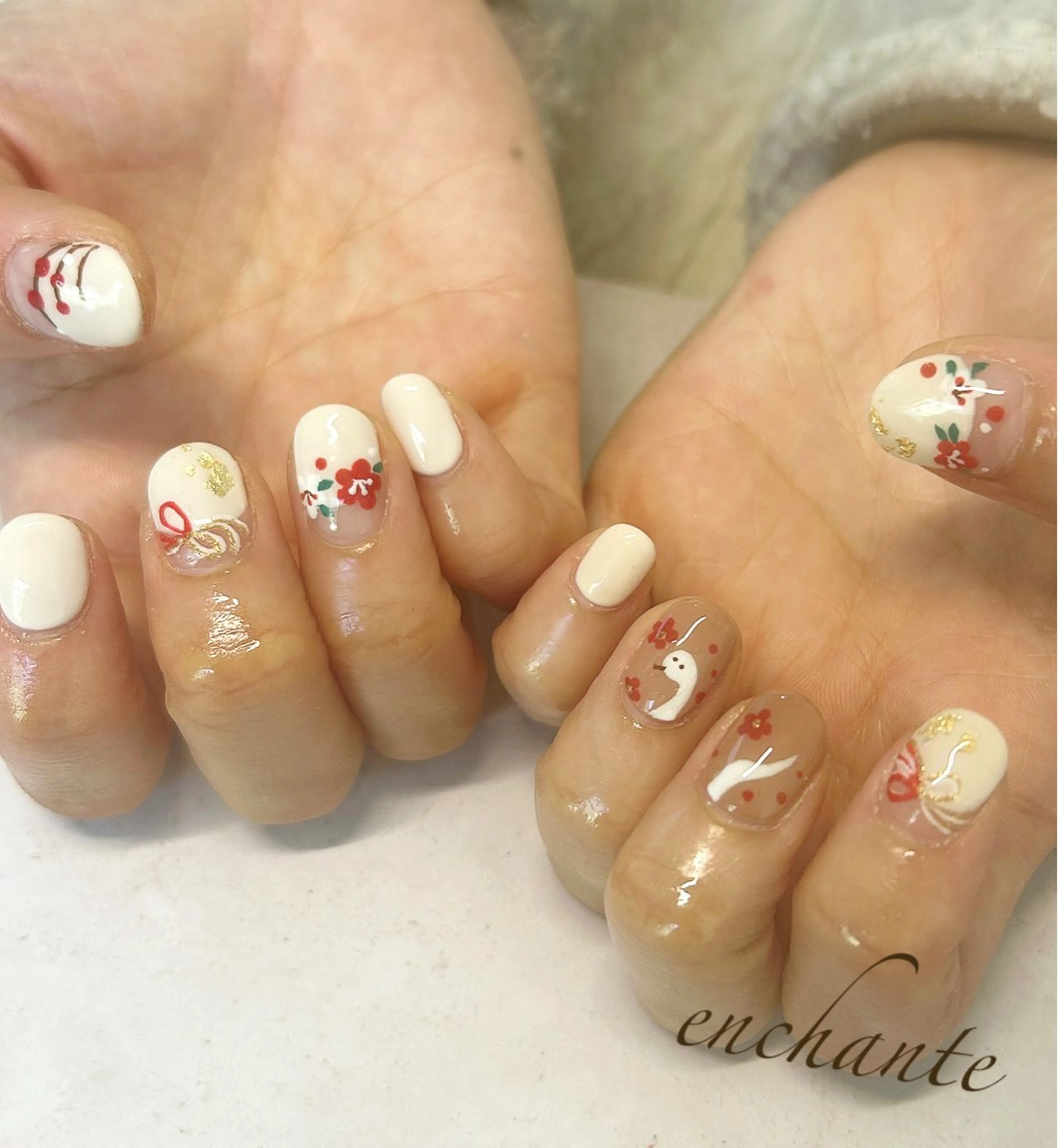 ネイル アンシャンテ所属・enchante 自由が丘のネイルデザイン