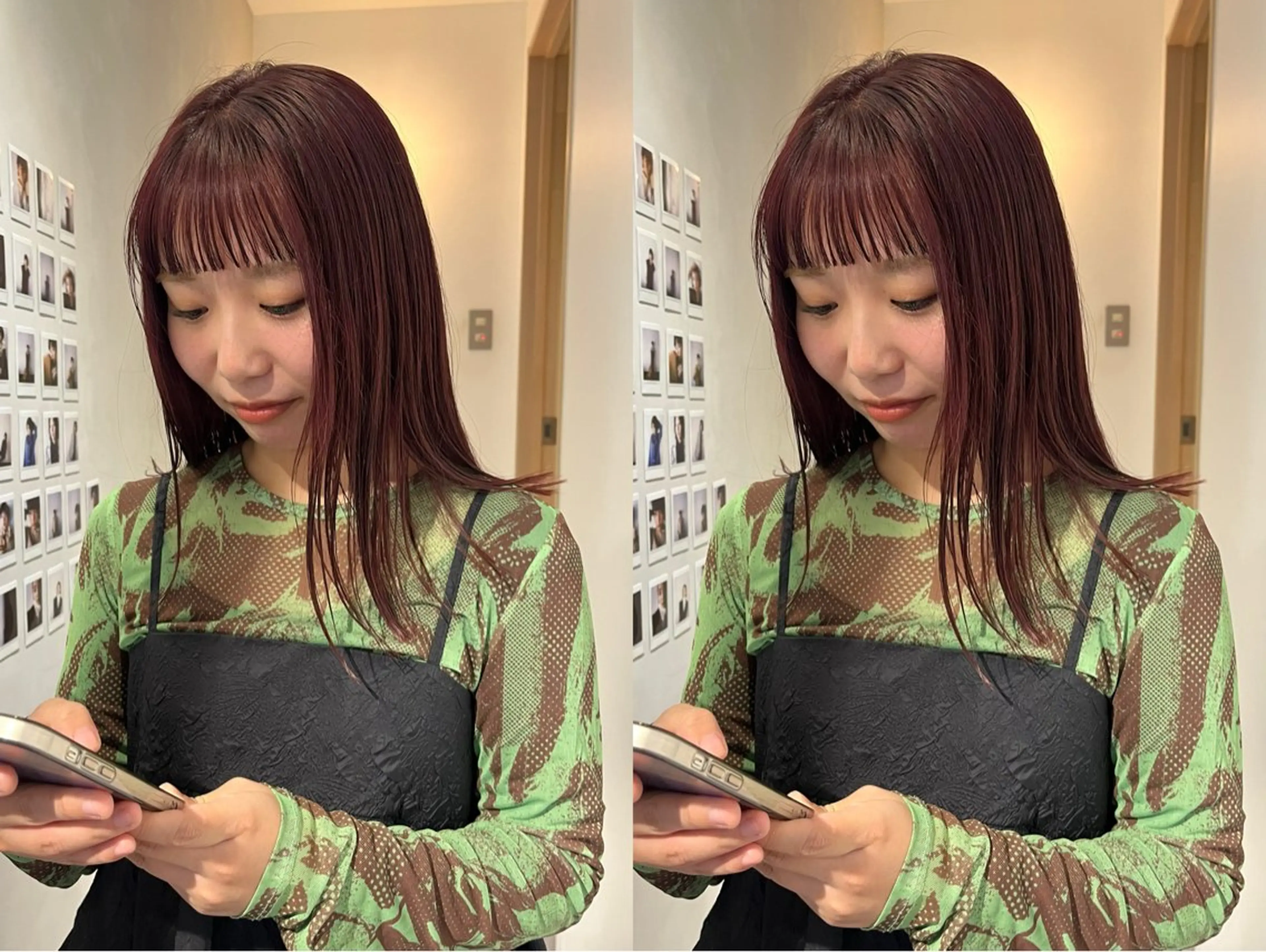 ミディアム FILMS所属・宮城 星のヘアスタイル