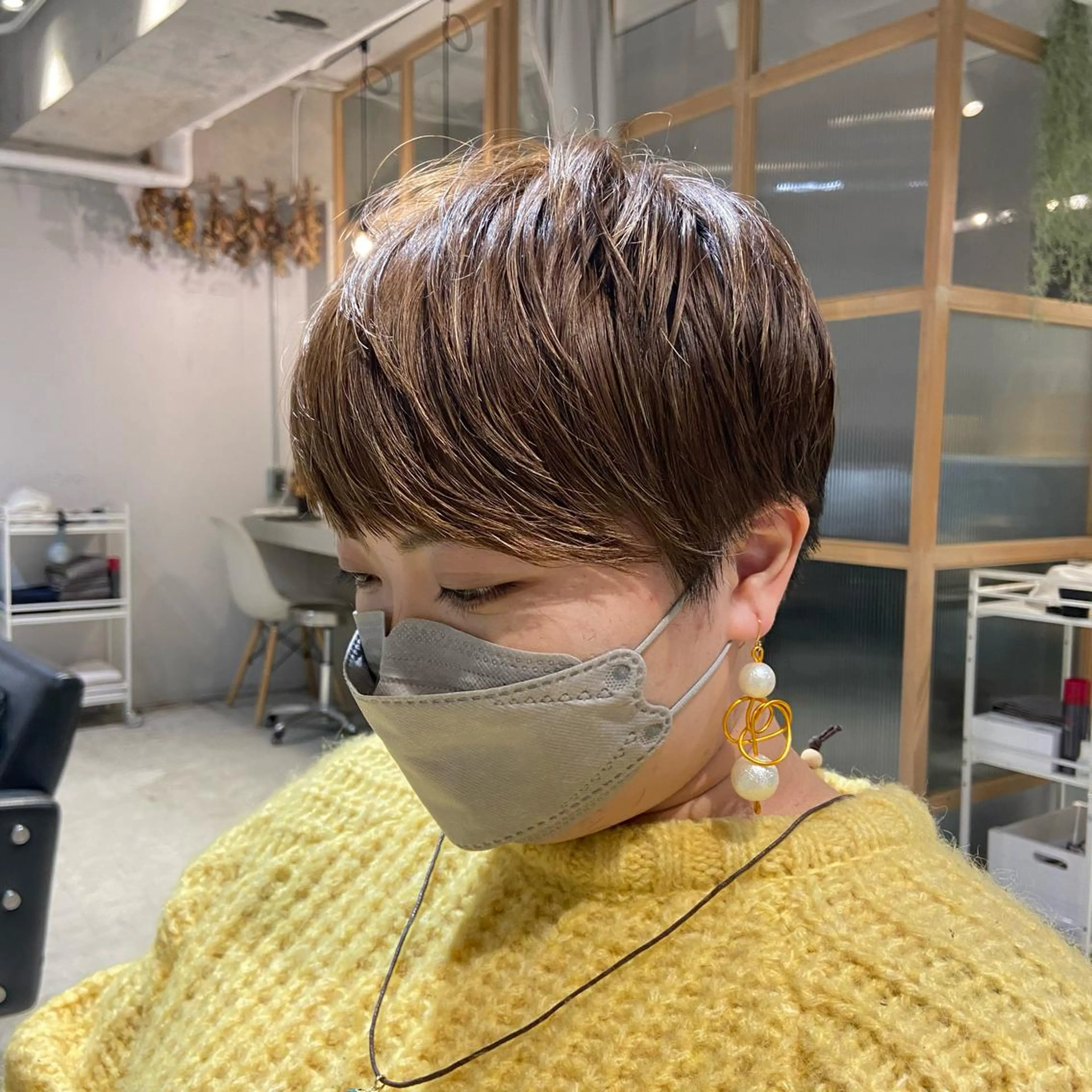 ショート なかまみさと 🌼極上ヘッドスパのヘアスタイル