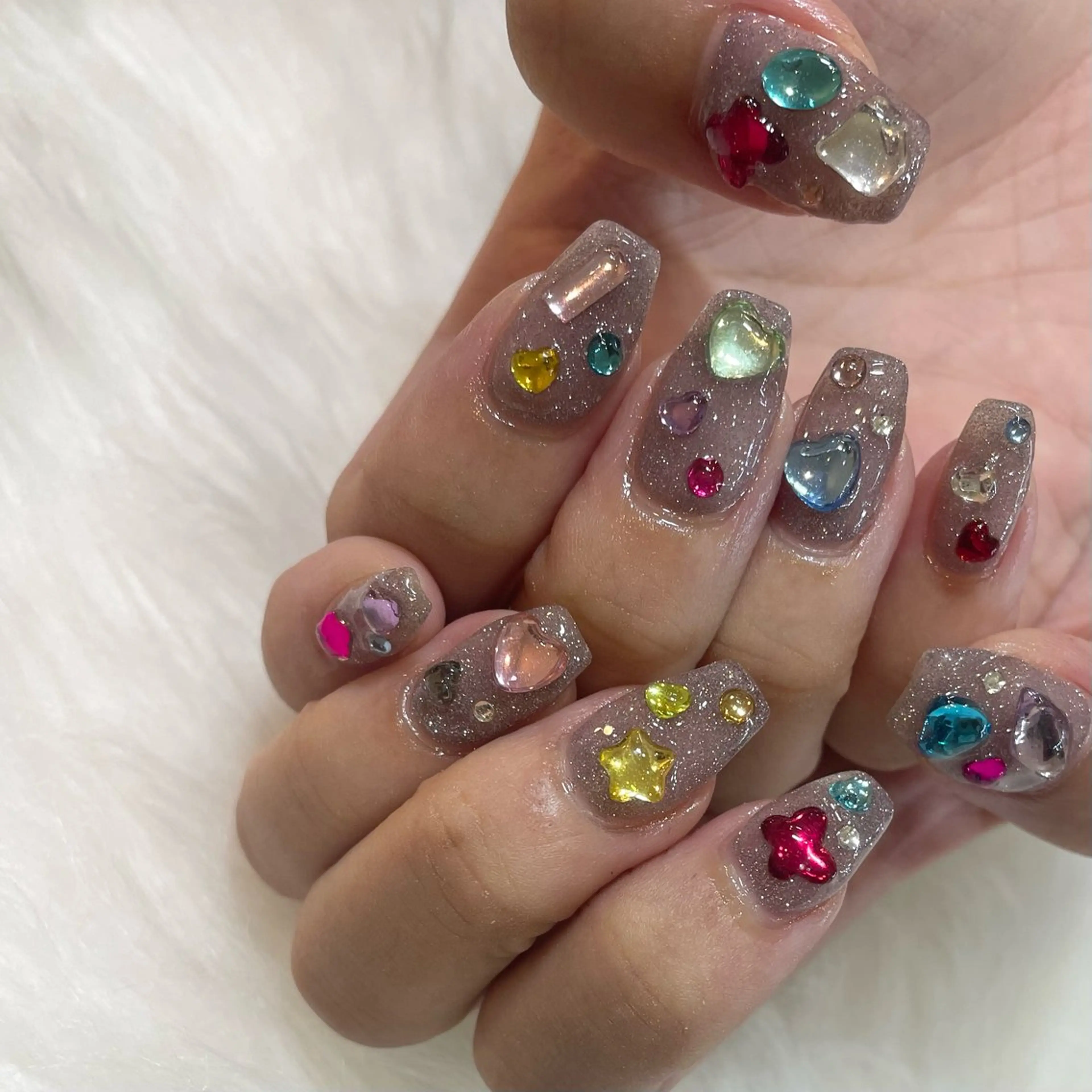 ネイル キラキラネイル Nail Salon Gummi.のネイルデザイン